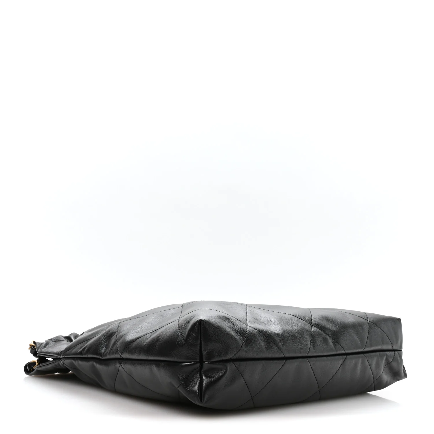 Shiny Calfskin Quilted Chanel 22 Black - Image 5