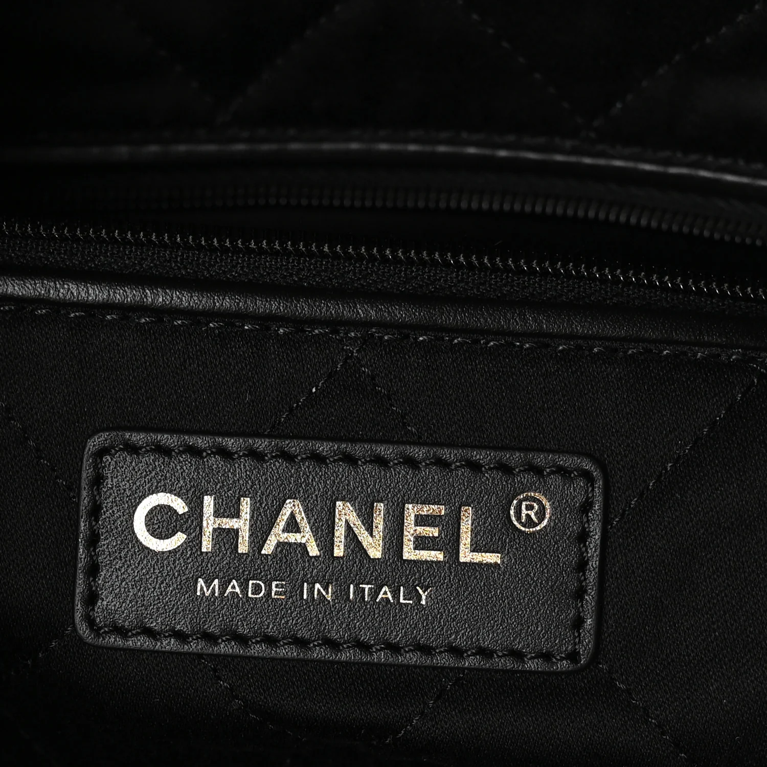 Shiny Calfskin Quilted Chanel 22 Black - Image 7