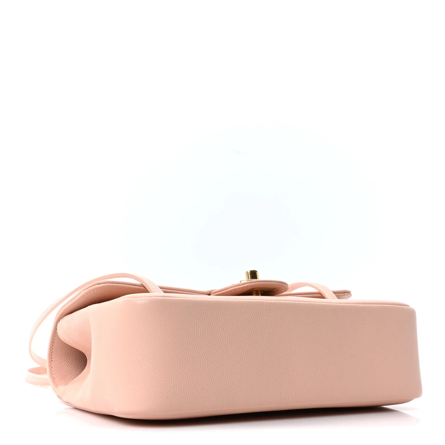 Shiny Caviar Preppy Coco Small Flap Light Pink - Image 4