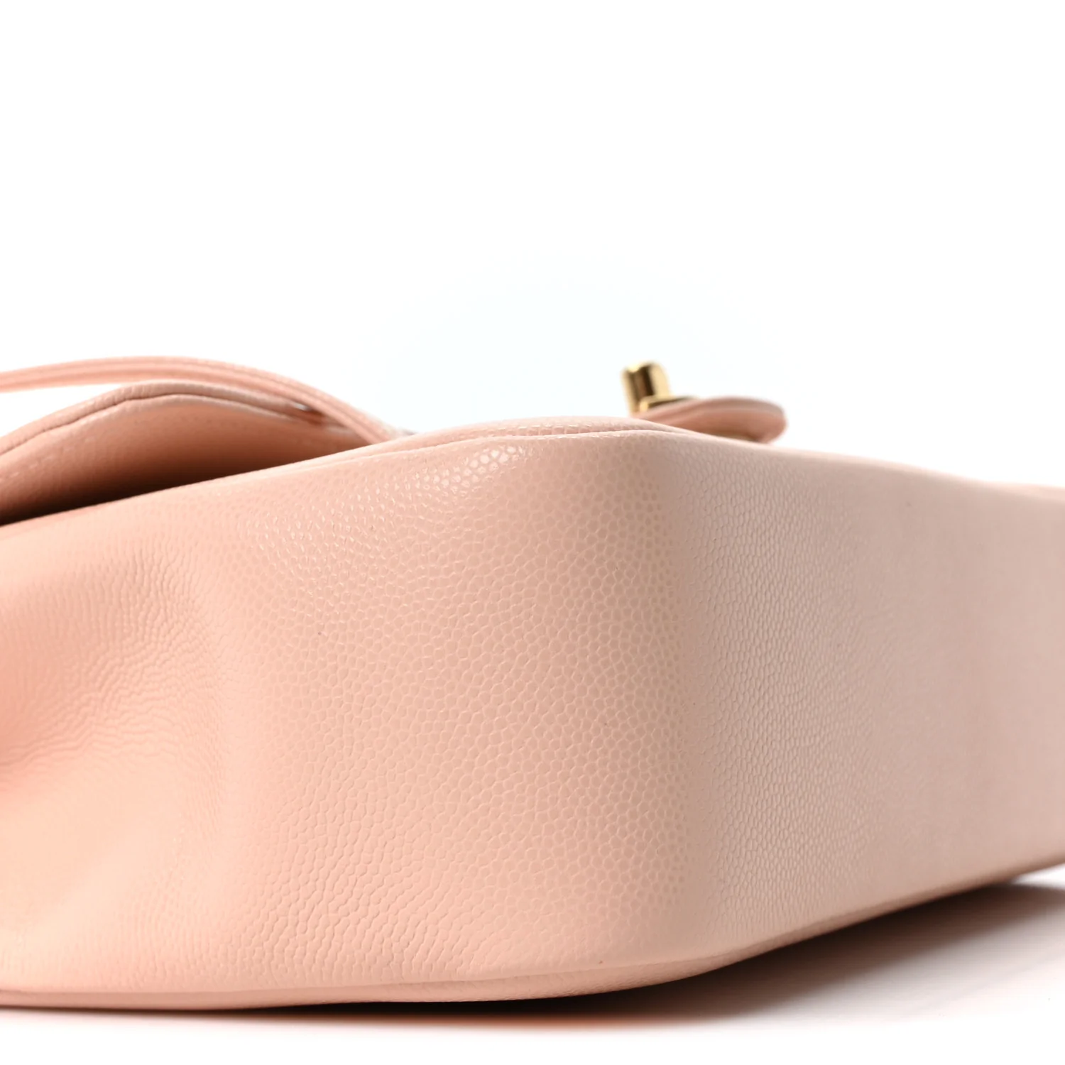 Shiny Caviar Preppy Coco Small Flap Light Pink - Image 9