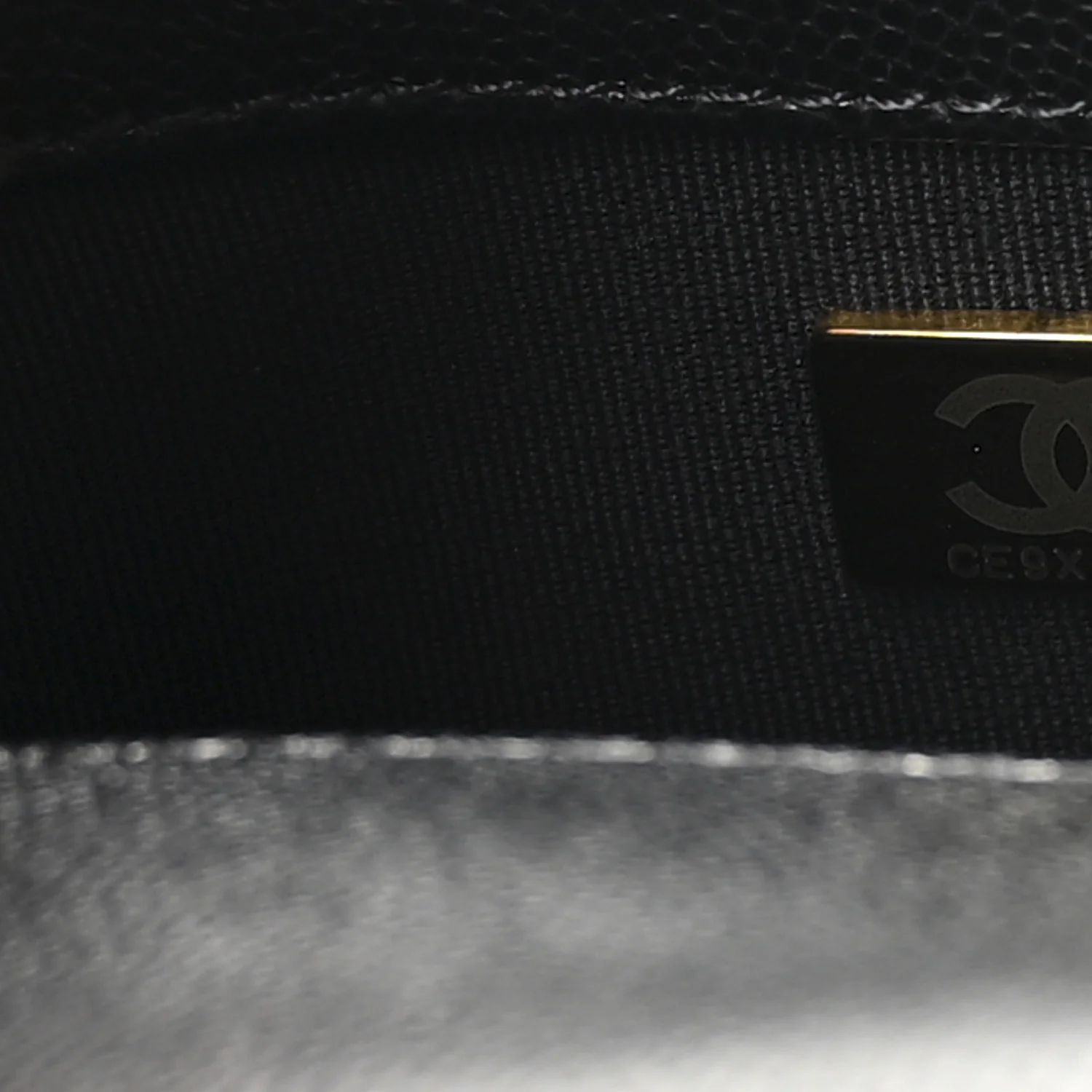 Shiny Caviar Quilted Mini Flap Black - Image 7
