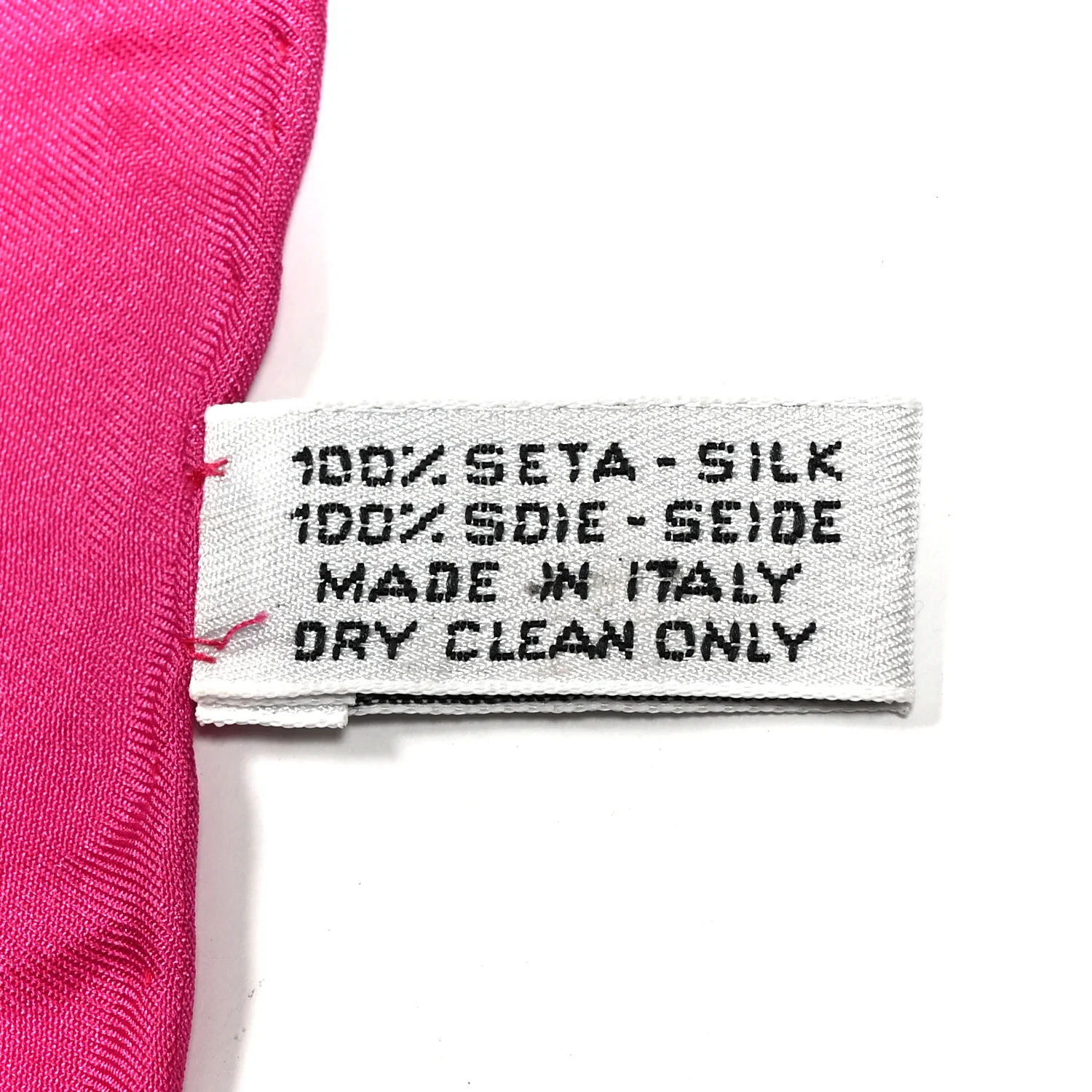 Silk Floral CC Square Scarf Pink Multicolor - Image 3