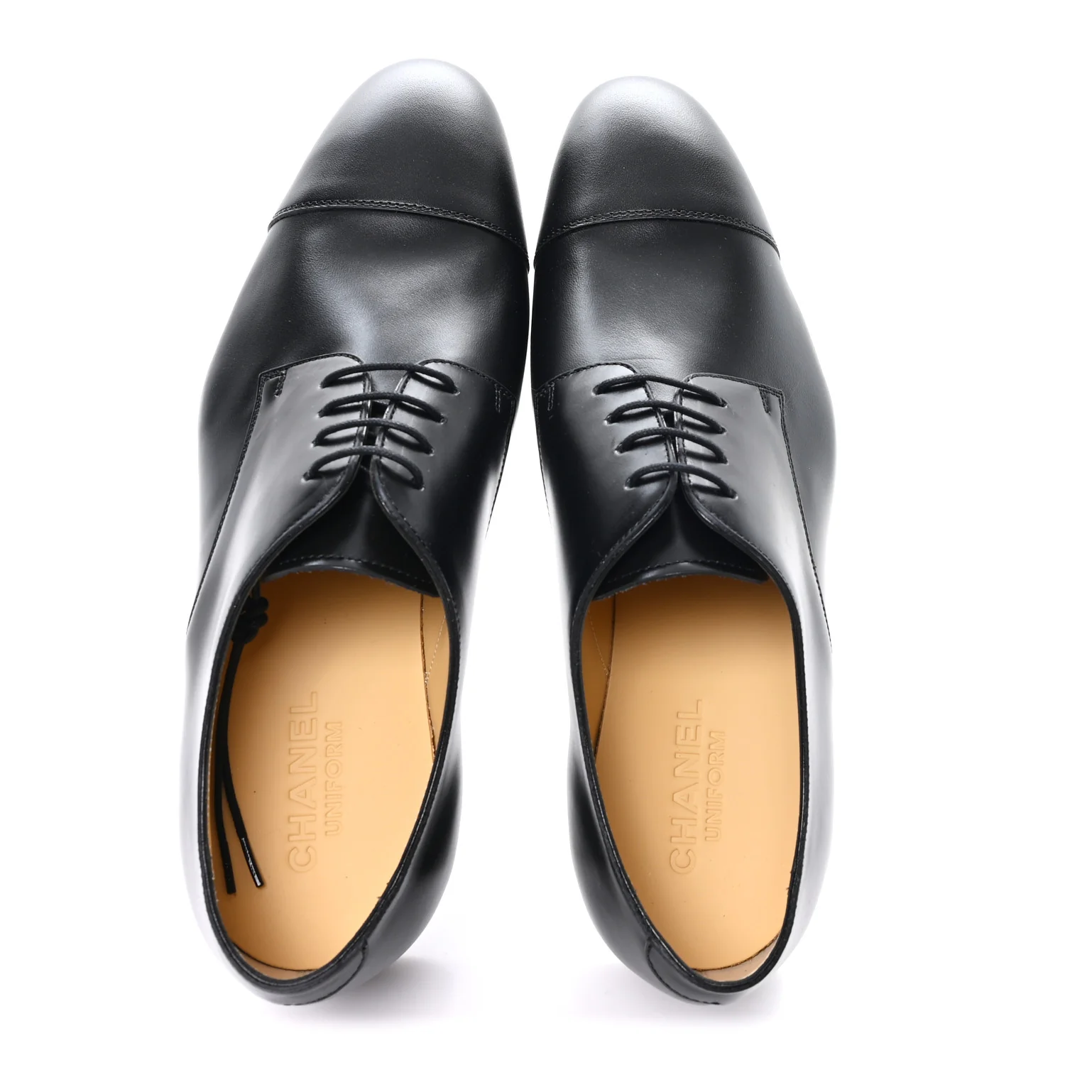 Smooth Calfskin Mens Loafers 43 Black - Image 2