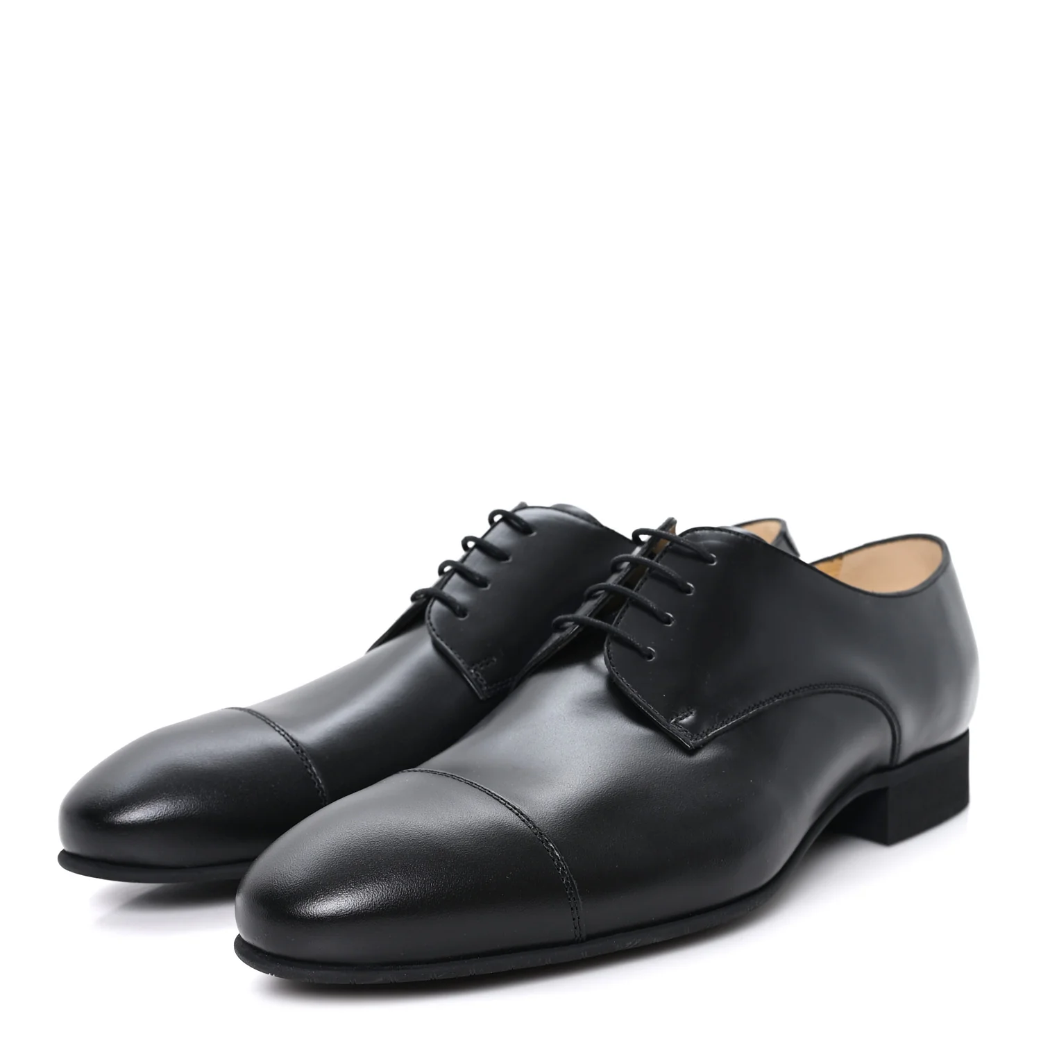Smooth Calfskin Mens Loafers 43 Black - Image 4