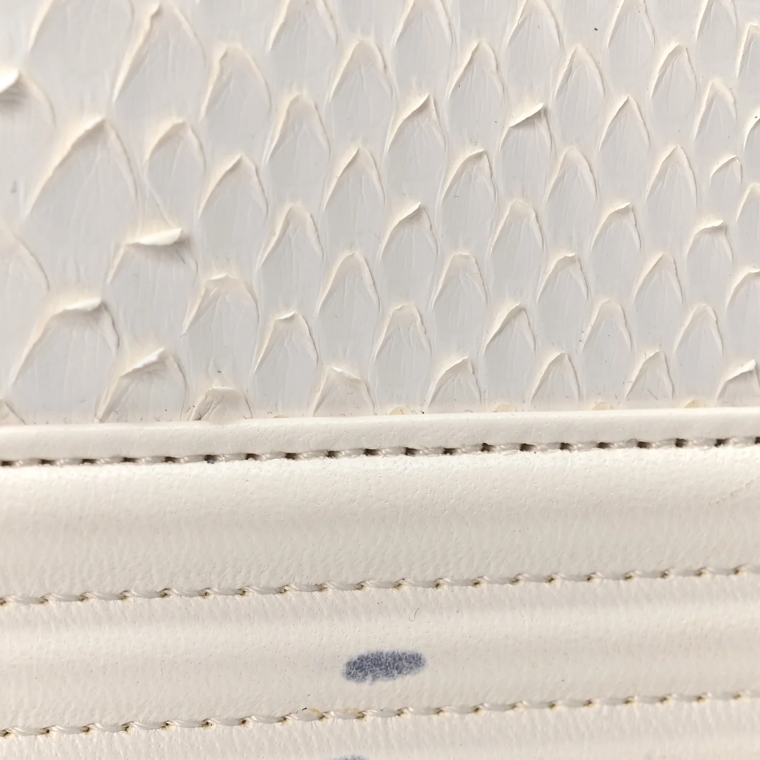 Snakeskin Medium Boy Flap White - Image 11