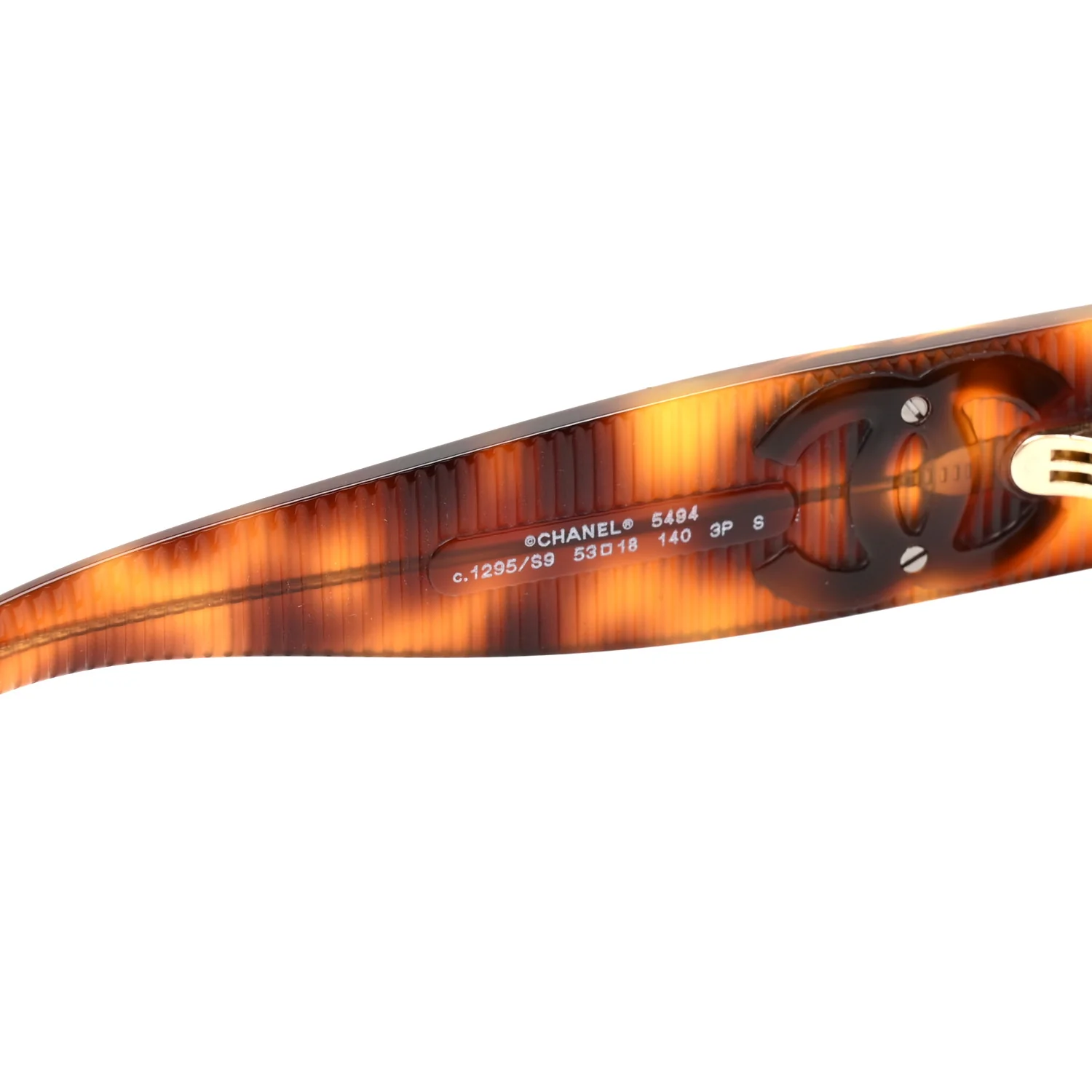 Square Polarized CC Sunglasses 5494 Tortoise Brown - Image 5