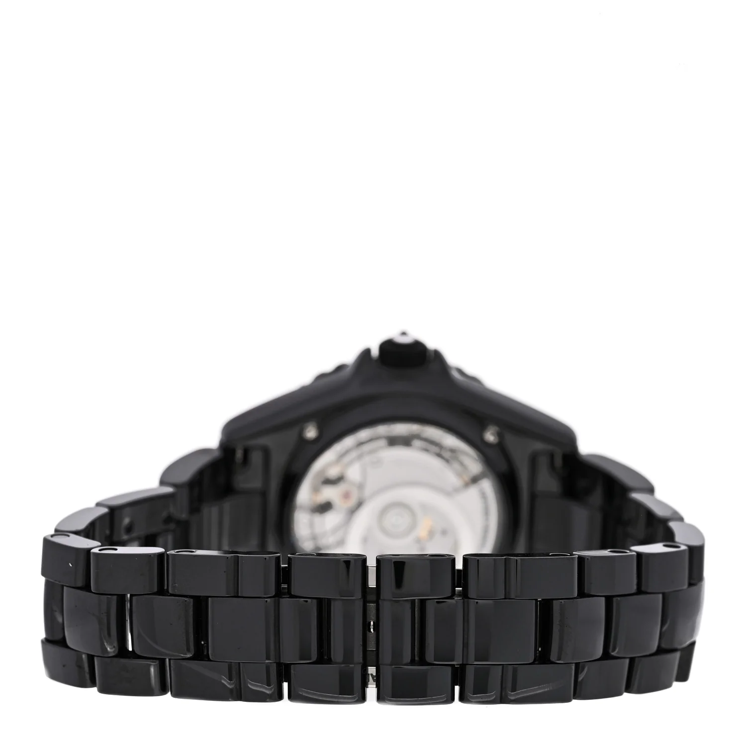 Stainless Steel Ceramic 38mm J12 Limited Edition Mademoiselle Couture Automatic Watch Black - Image 3