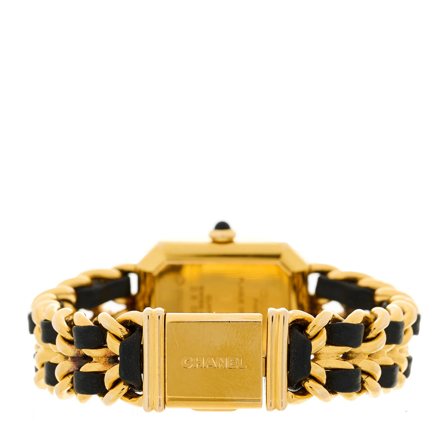 Stainless Steel Lambskin 20mm Chain Premiere Quartz Watch Gold M - Image 3