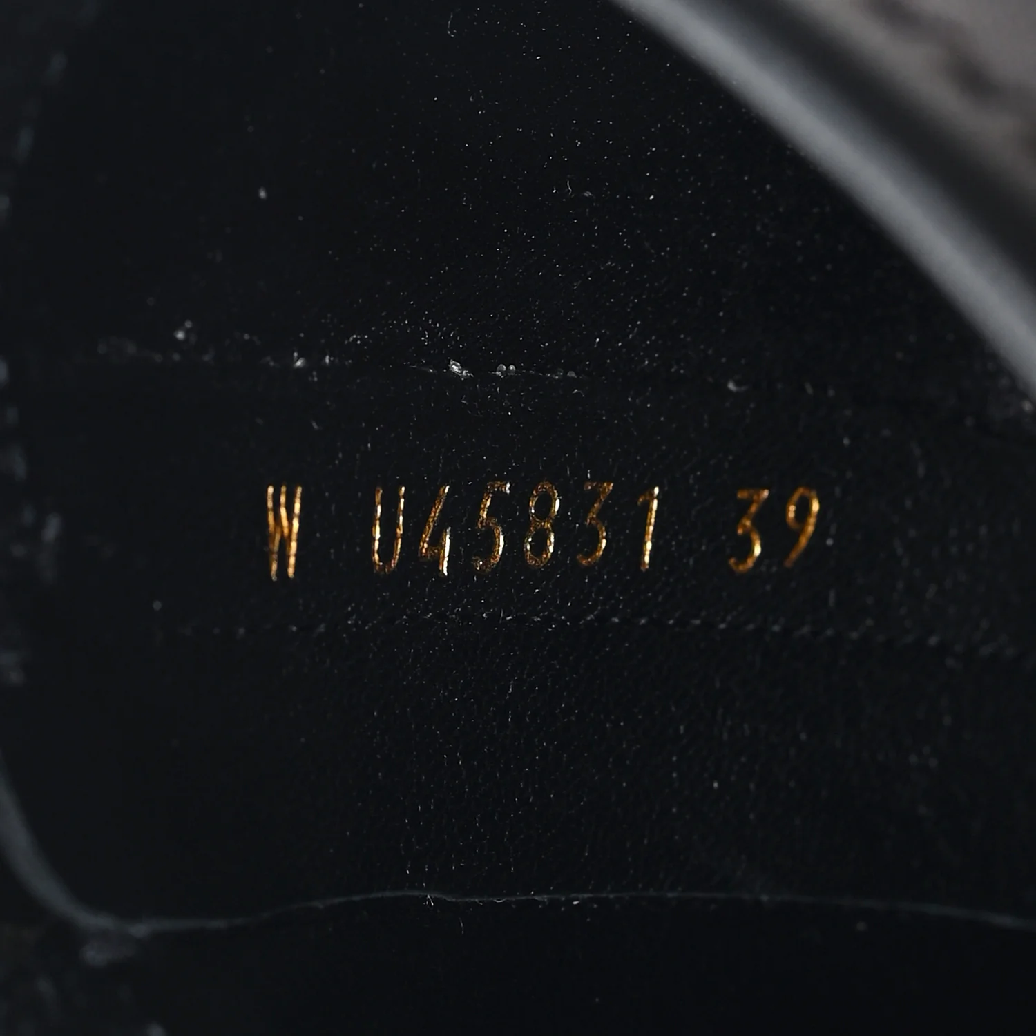 Stretch Lambskin Cap Toe CC Uniform Short Boots 39 Black - Image 9