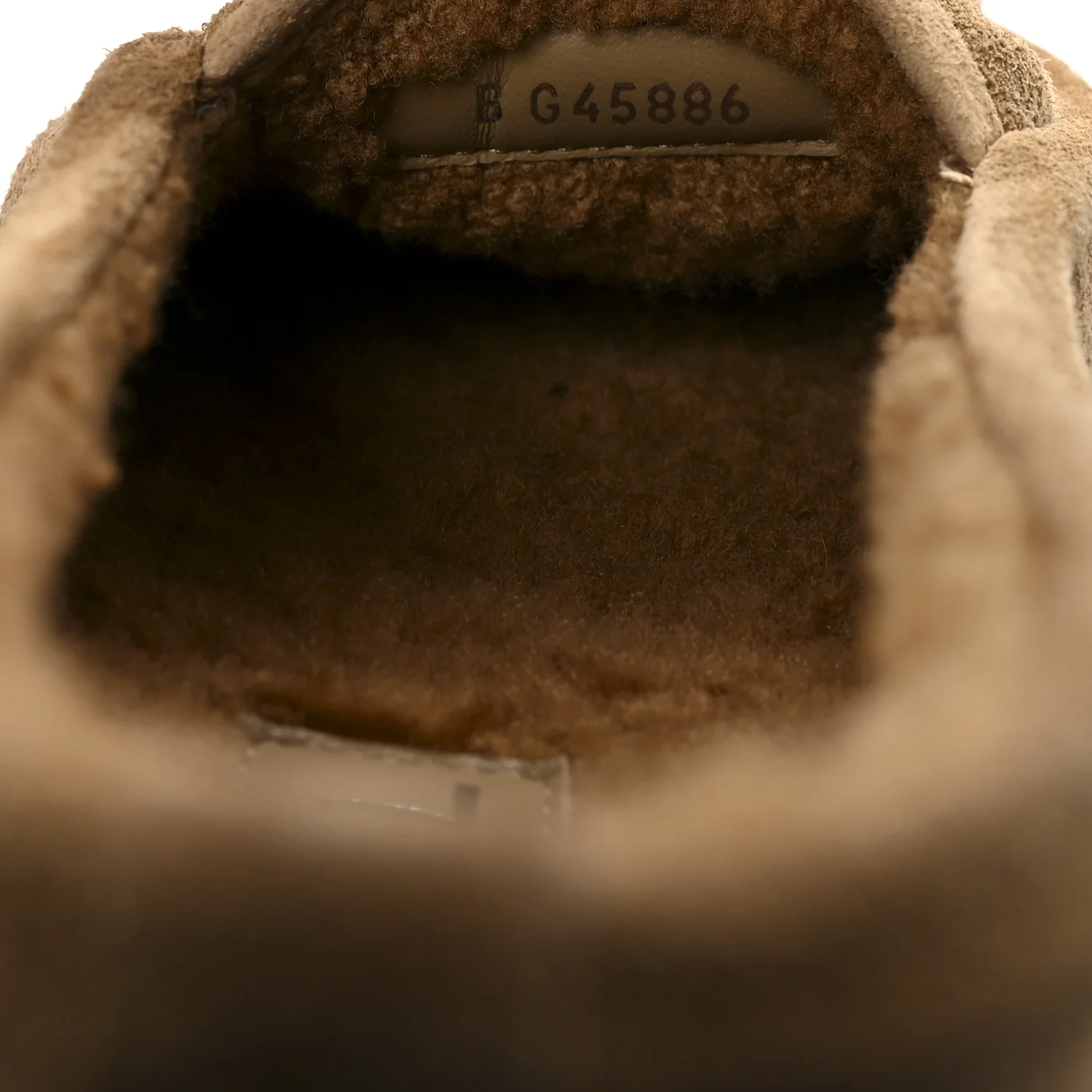 Suede Calfskin CC Loafers 37.5 Dark Beige - Image 9