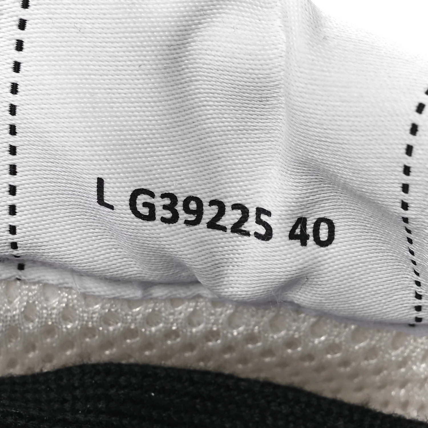 Suede Calfskin Logo Sneakers 40 Black White - Image 10
