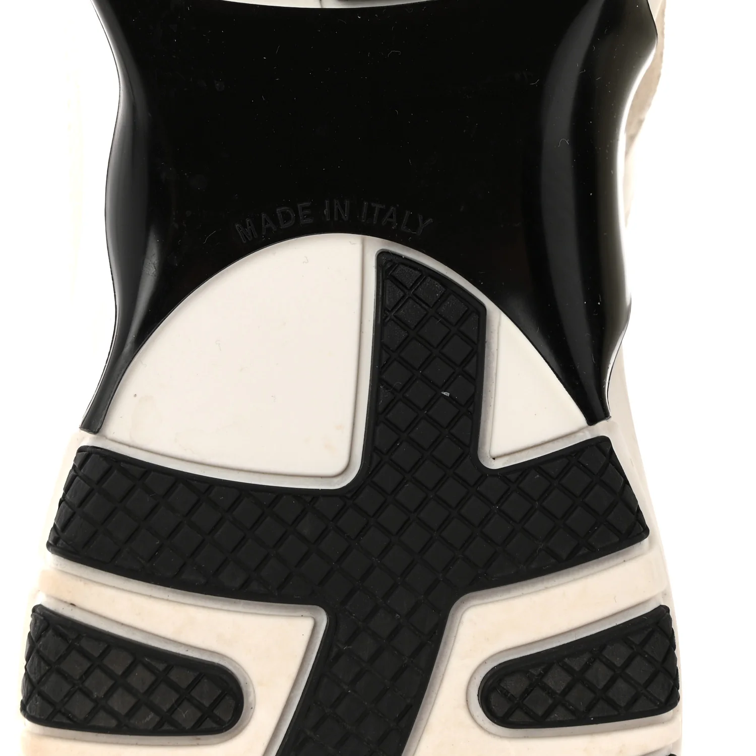 Suede Calfskin Womens CC Sneakers 36.5 White Black - Image 7