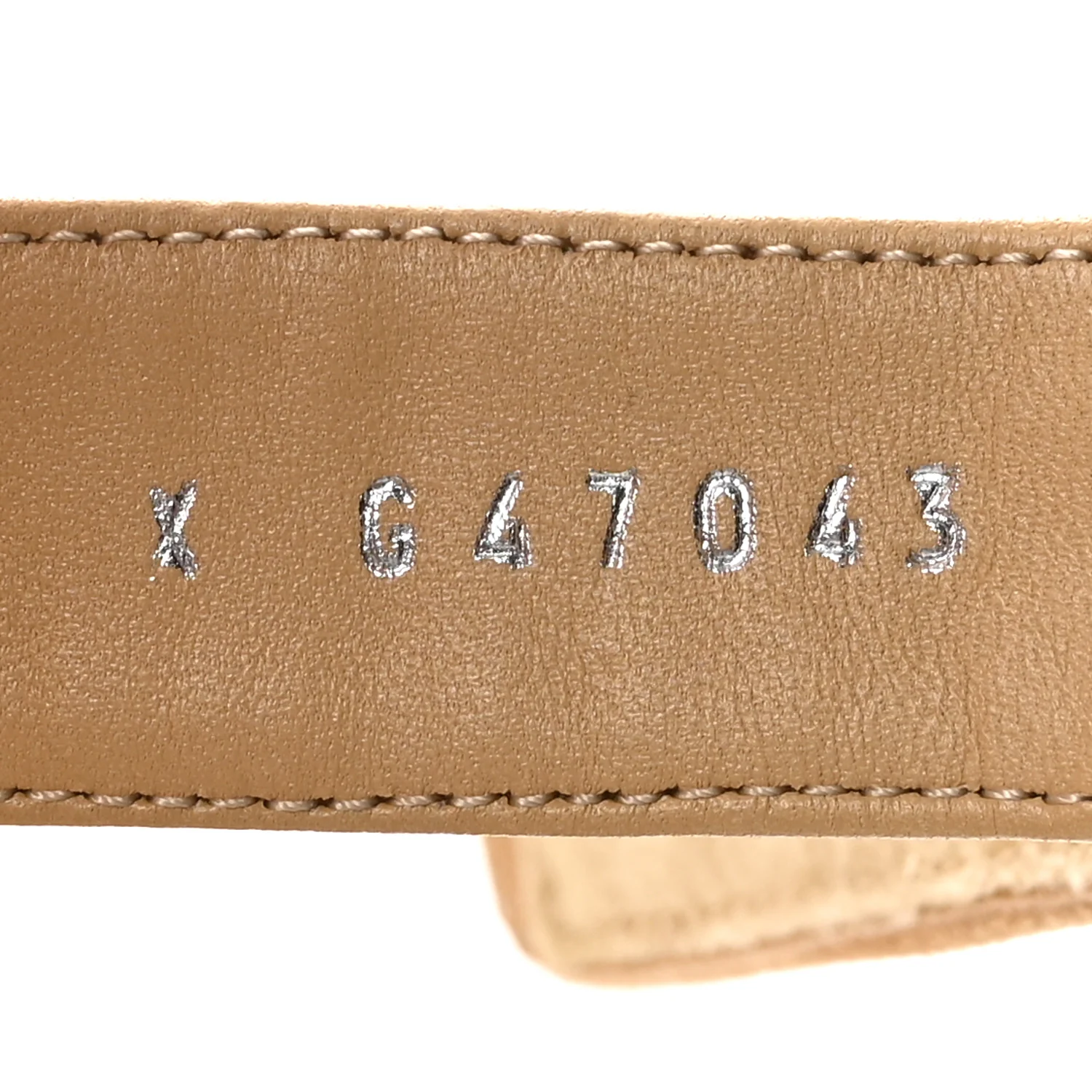 Suede Kidskin Velcro Mules 38 Beige - Image 9
