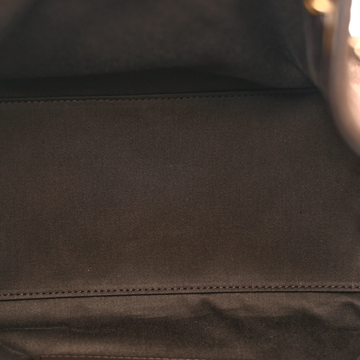 Suede Quilted Small Chanel 25 Handbag Dark Brown - Image 5