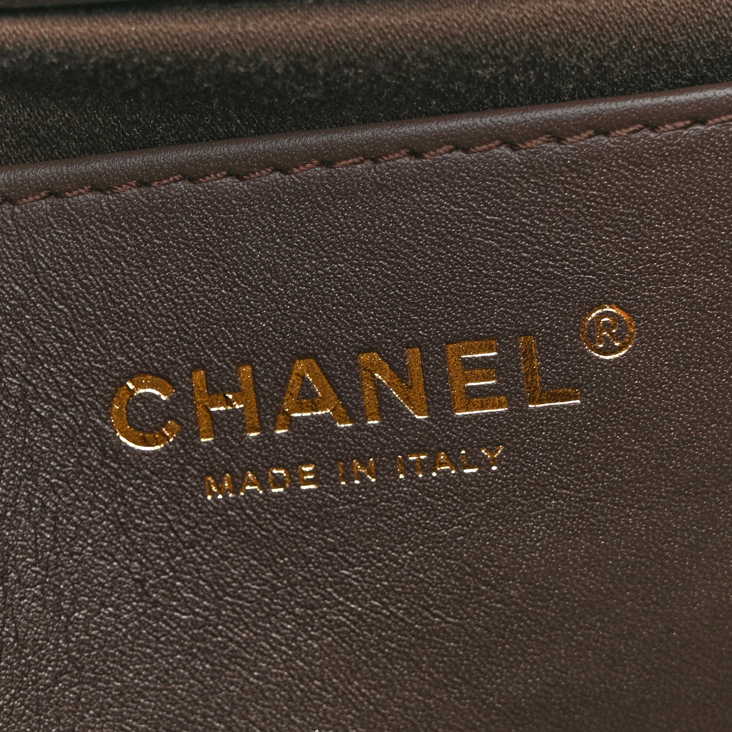 Suede Quilted Small Chanel 25 Handbag Dark Brown - Image 6