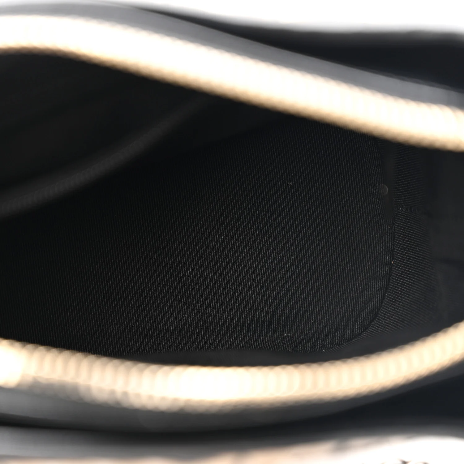 Tweed Calfskin Calfskin Small Gabrielle Hobo Black Light Beige - Image 5