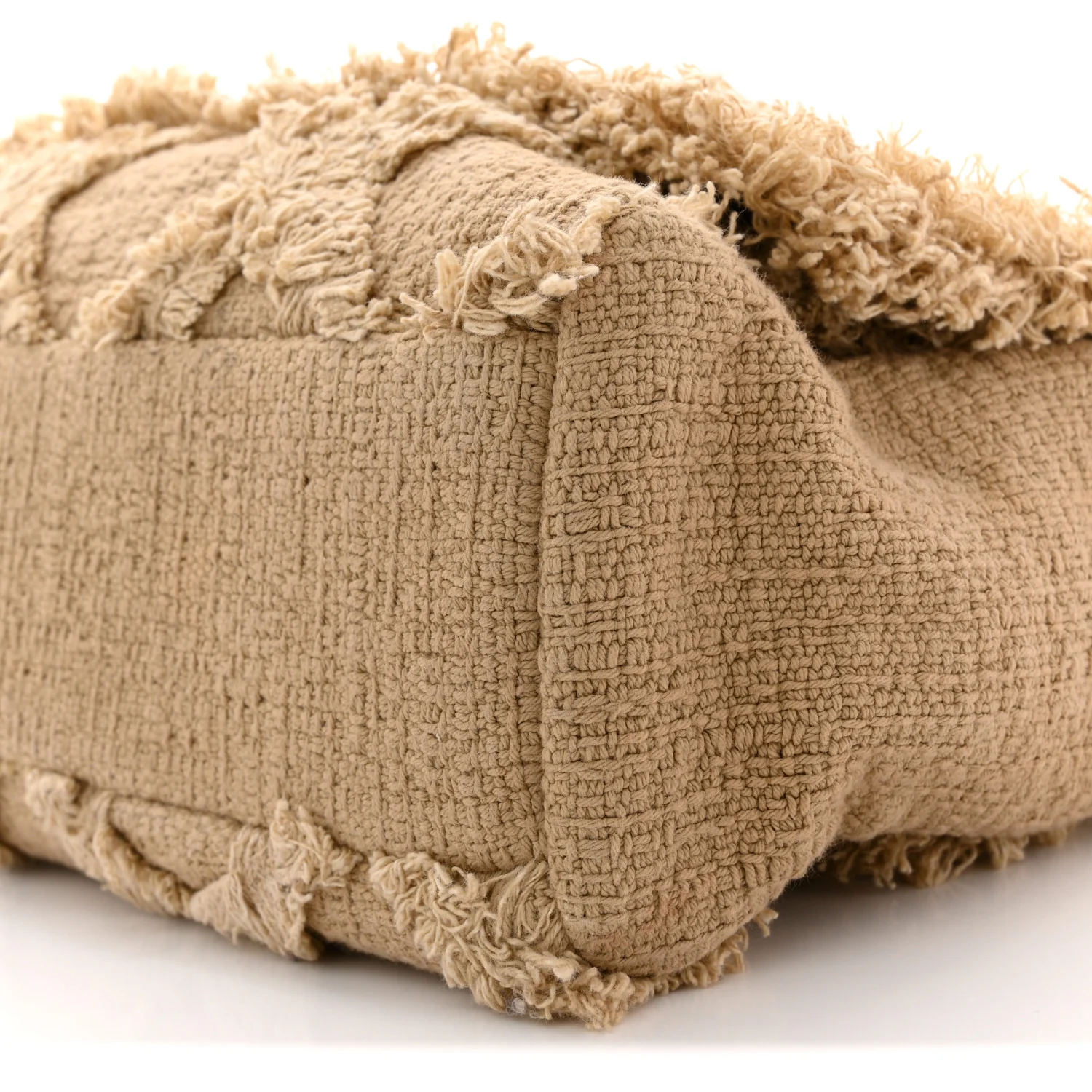 Tweed Nature Flap Dark Beige - Image 10