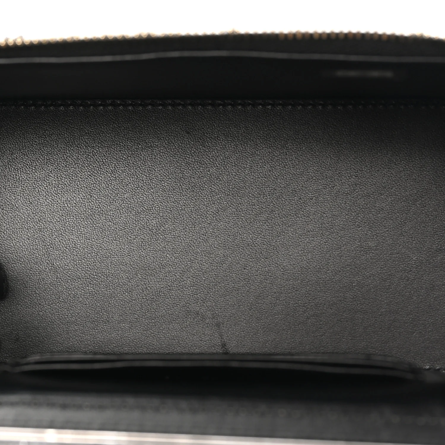 Tweed Pearl Crush Small Vanity Case With Chain Black White - Image 6