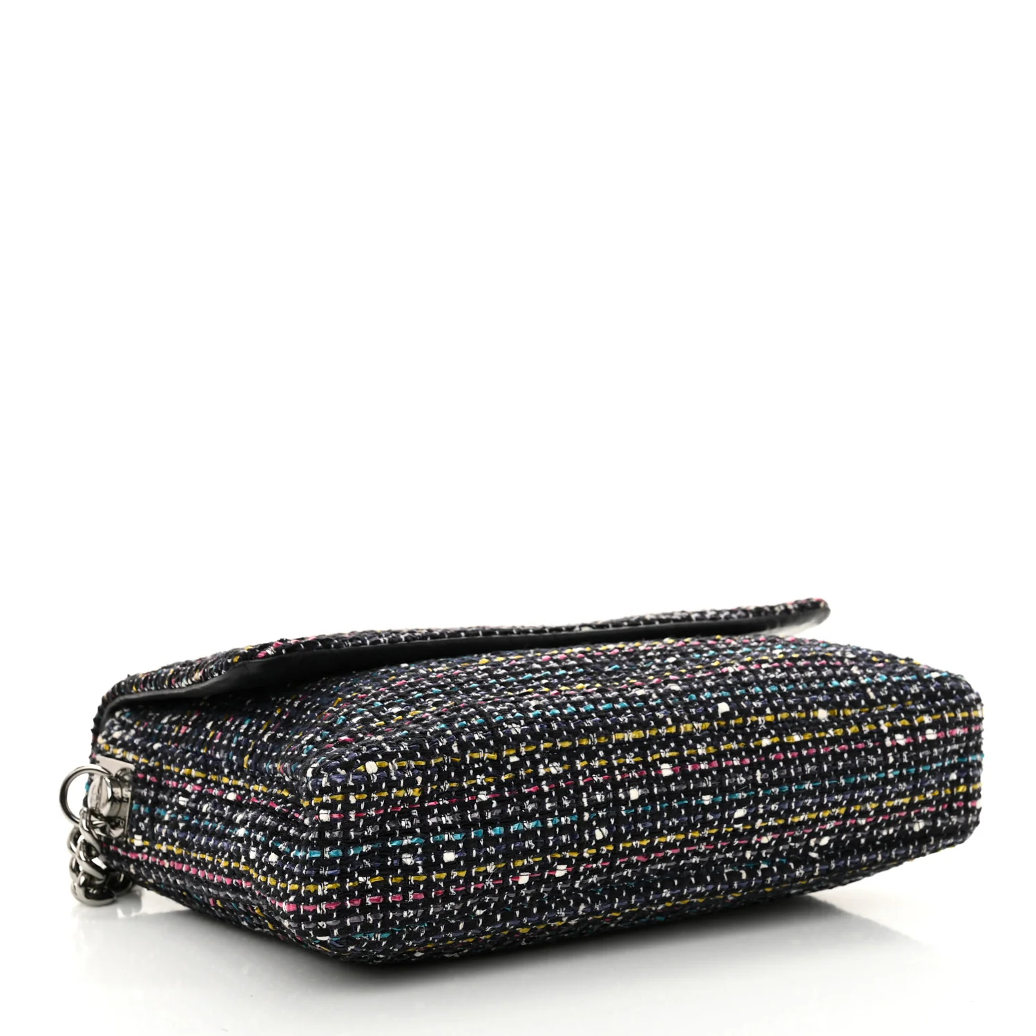 Tweed Small Messenger Flap Navy - Image 4