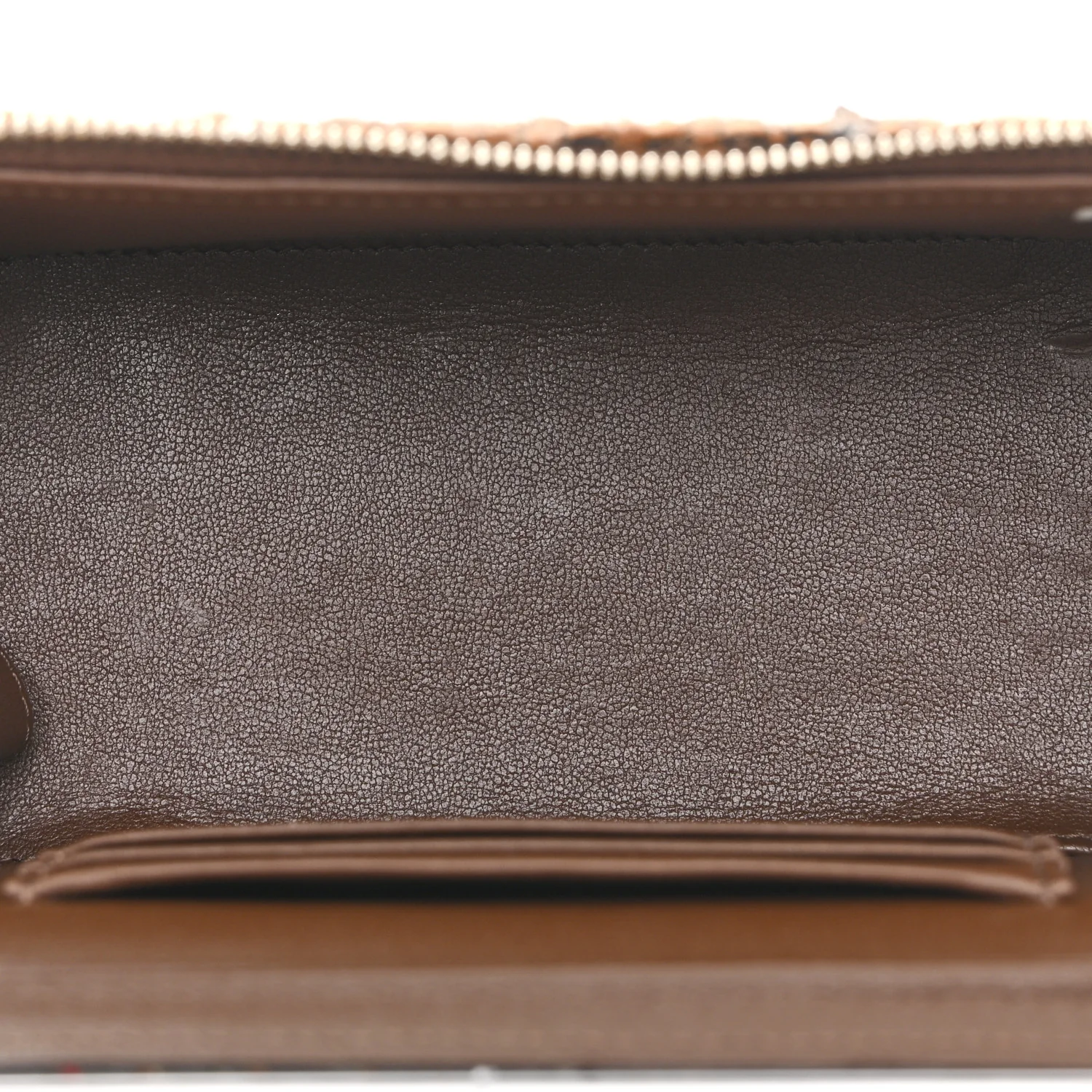 Tweed Small Top Handle Vanity Case With Chain Brown Multicolor - Image 5