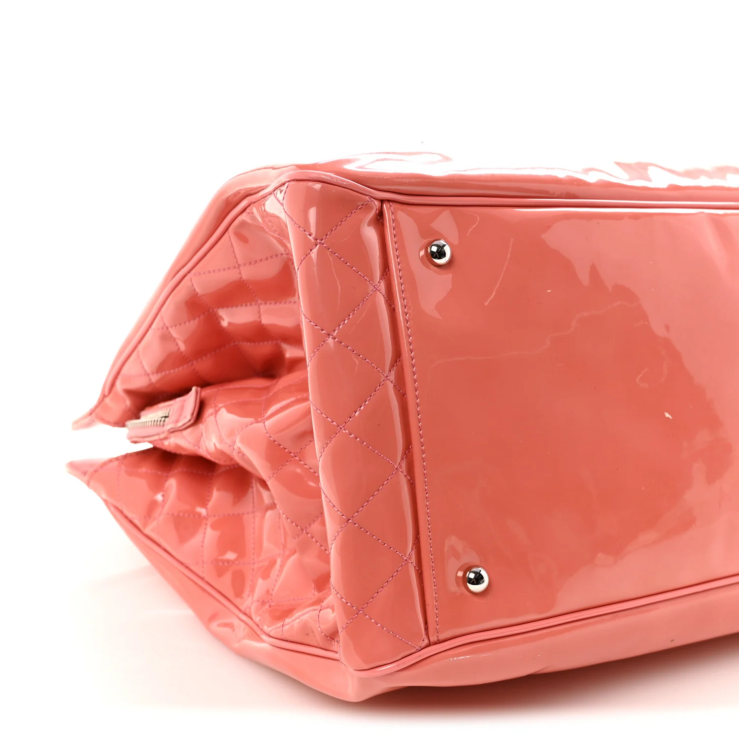 Vinyl Lipstick Ligne Tote Pink - Image 9