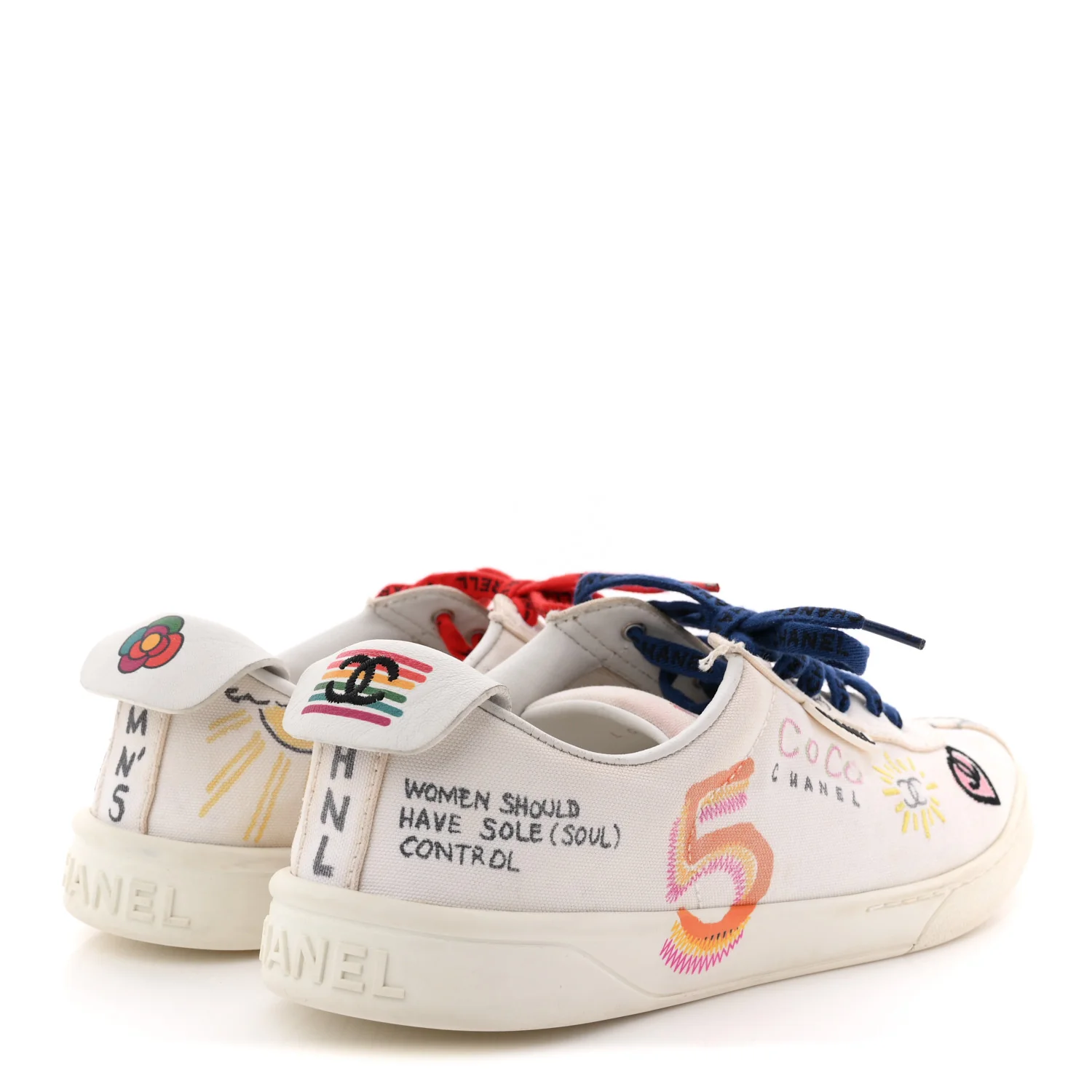 x Pharrell Williams Canvas Mens Sneakers 43 White - Image 5