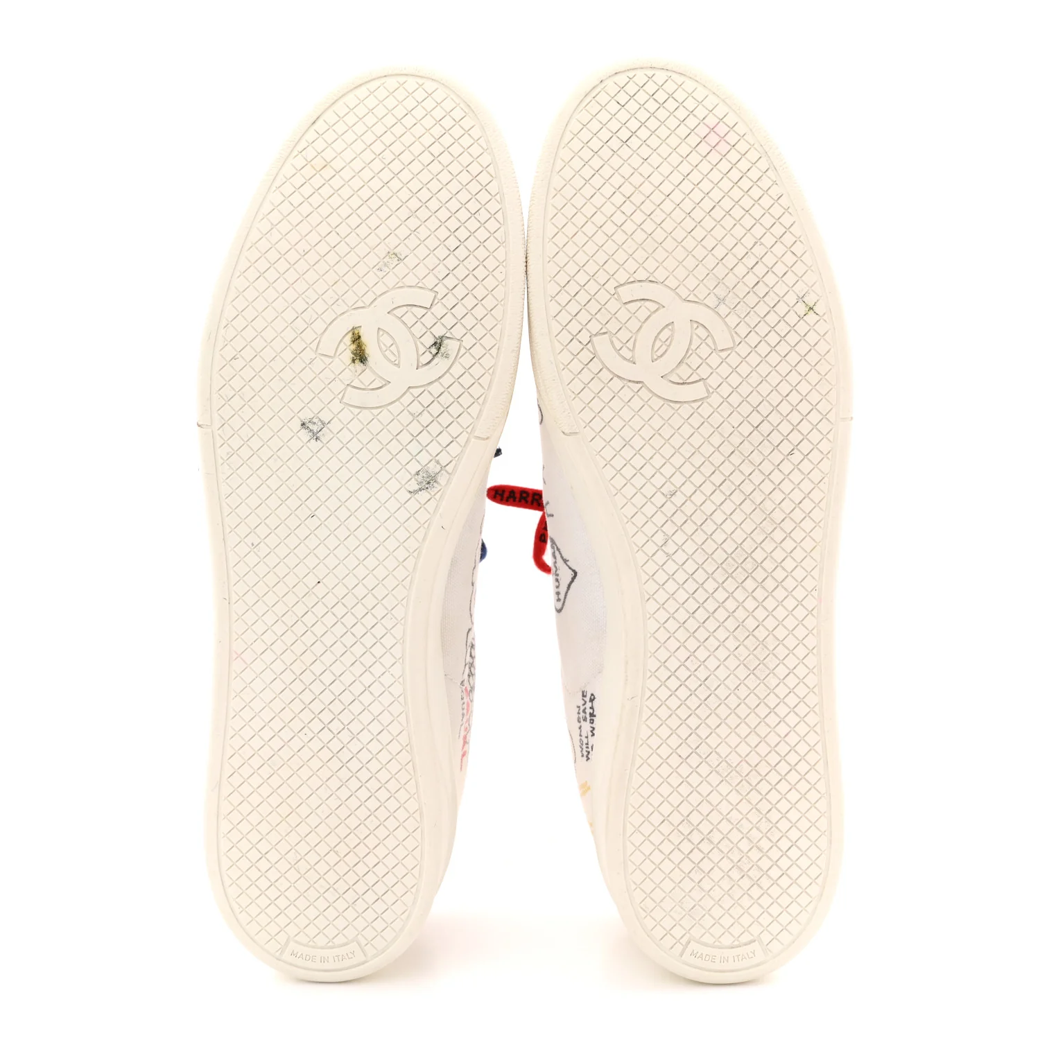 x Pharrell Williams Canvas Mens Sneakers 43 White - Image 7