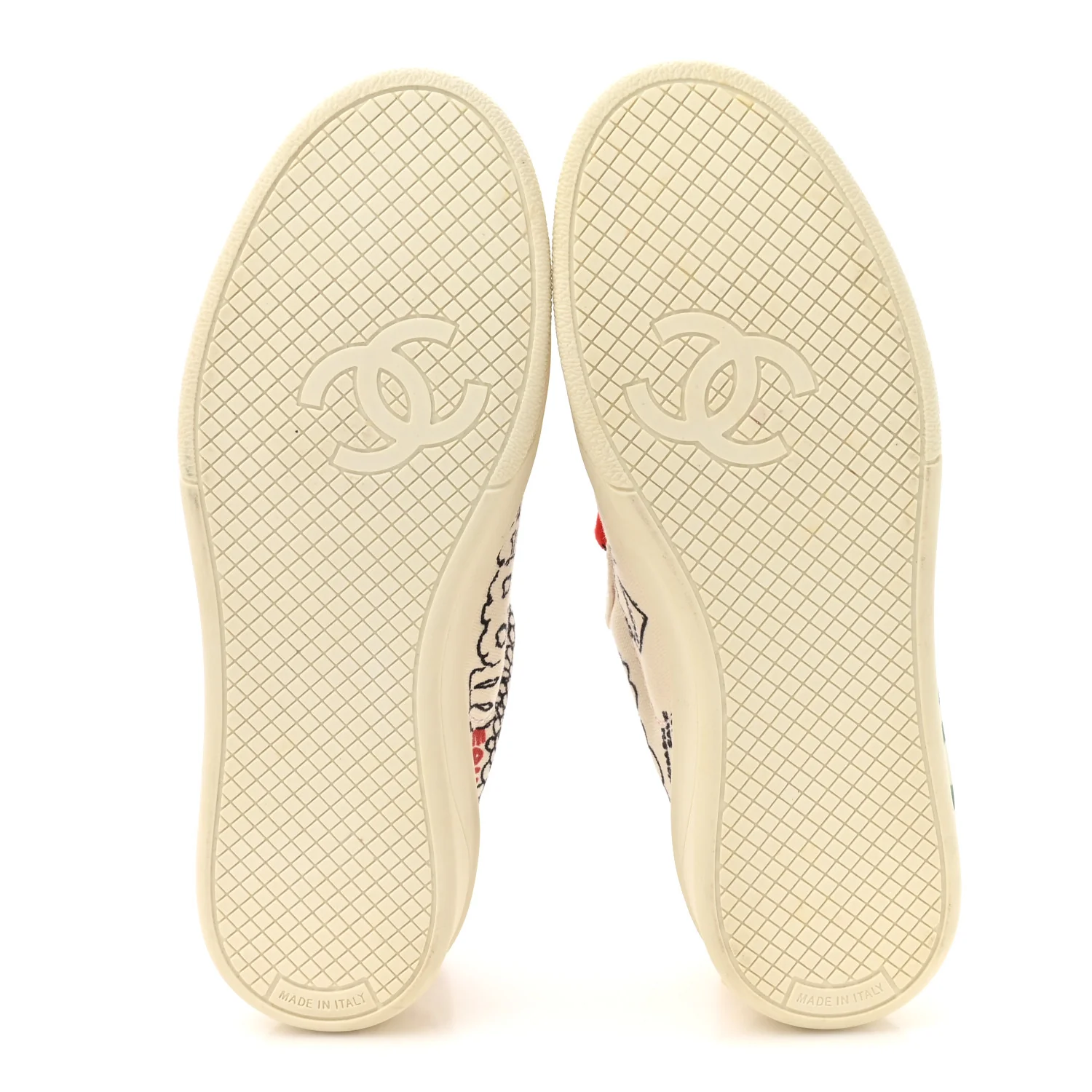 x Pharrell Williams Canvas Womens Sneakers 35 White Multicolor - Image 7