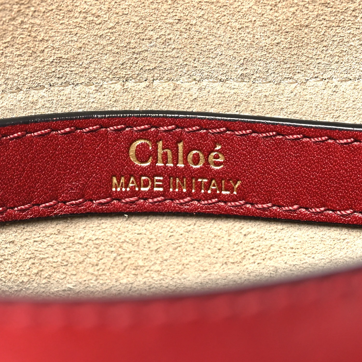 Calfskin Braided Small Hudson Shoulder Bag Sienna Red - Image 6