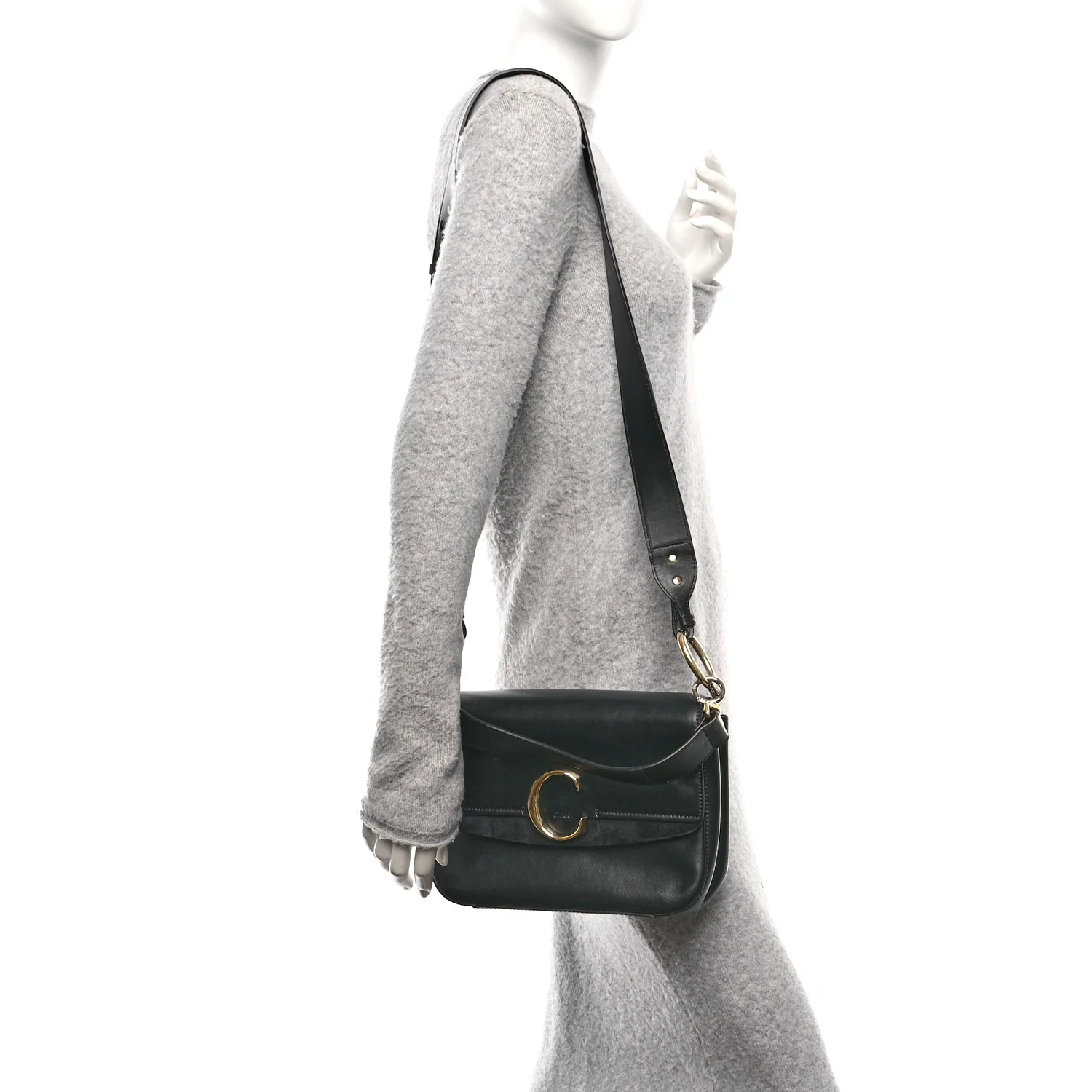 Calfskin C Double Carry Black - Image 2