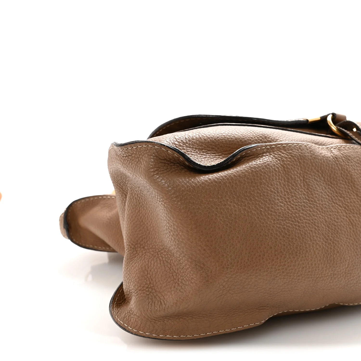 Calfskin Large Marcie Satchel Nut - Image 8