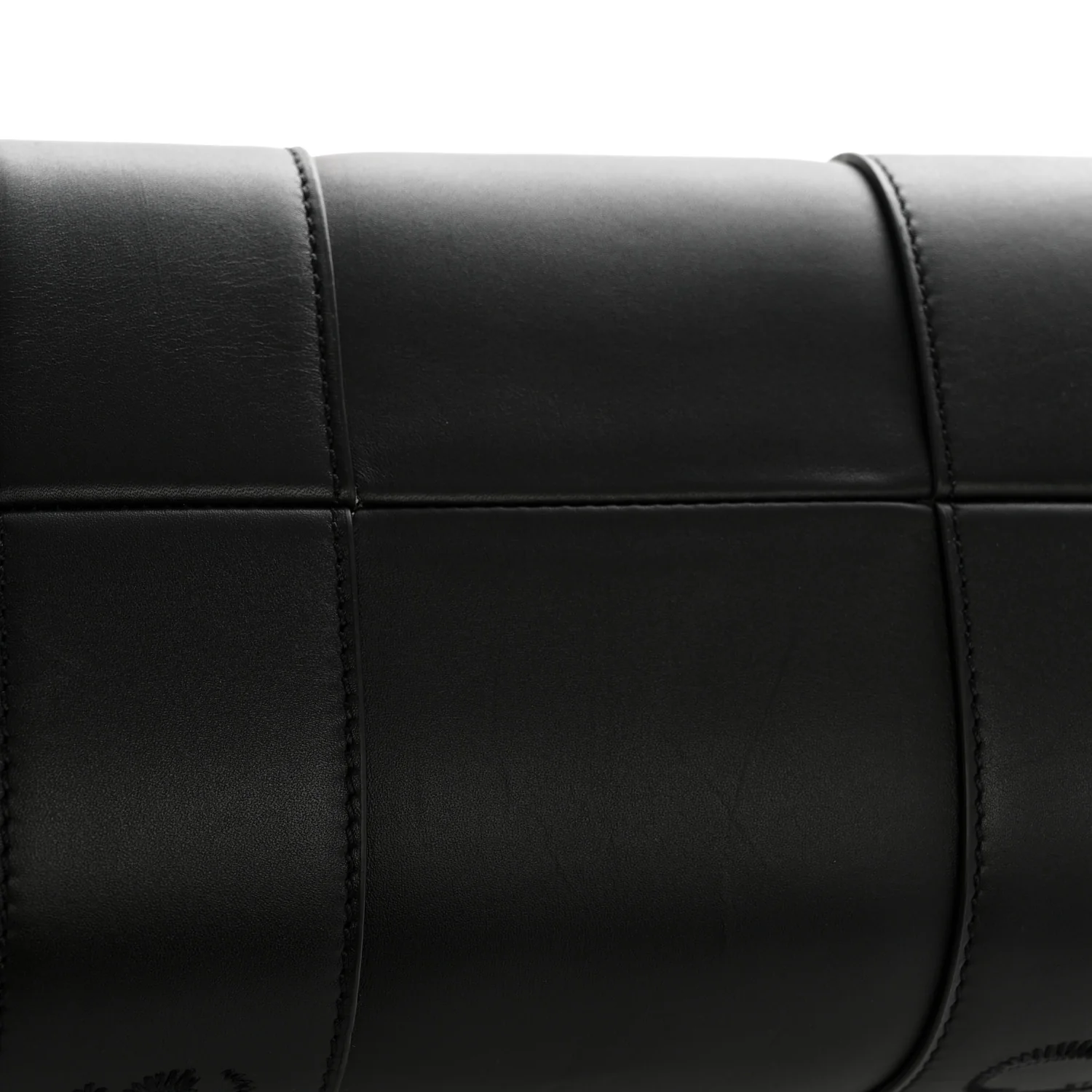 Calfskin Large Woody Tote Black - Image 13