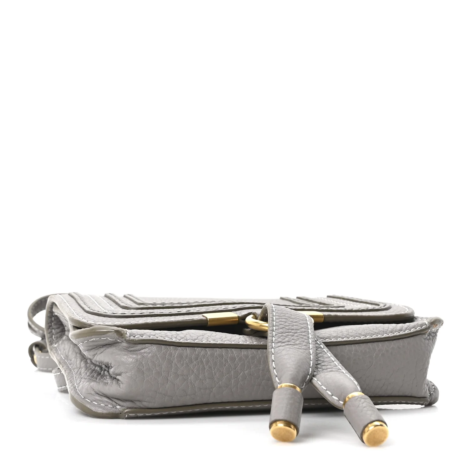 Calfskin Marcie Convertible Belt Bag Cashmere Grey - Image 4