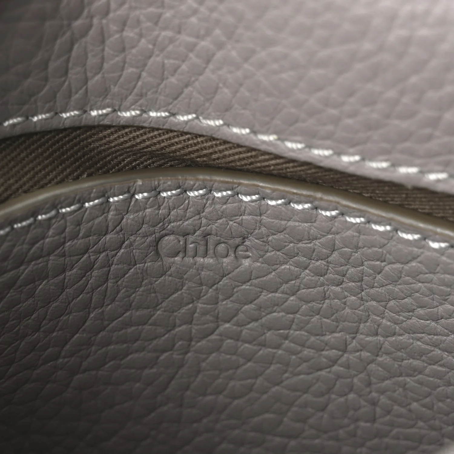 Calfskin Marcie Convertible Belt Bag Cashmere Grey - Image 6