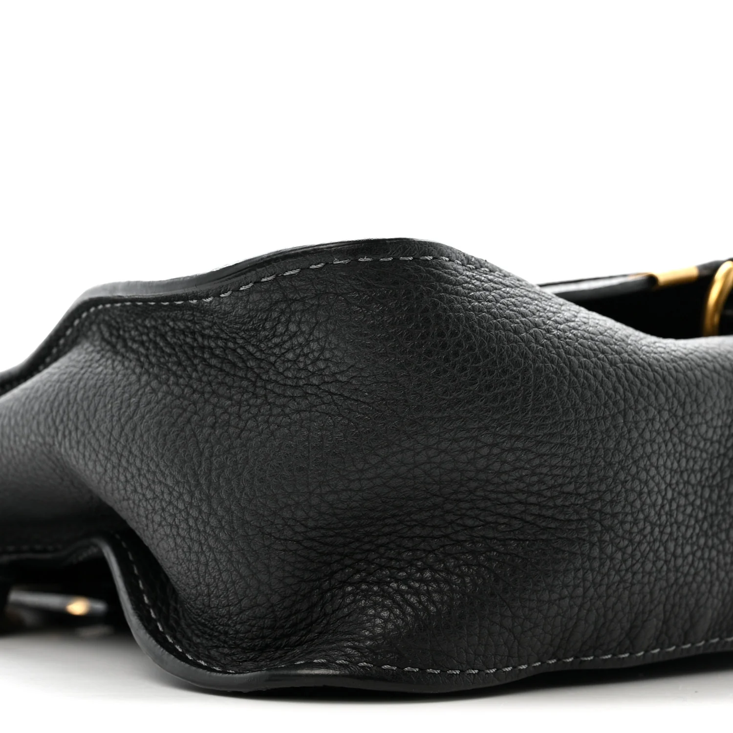 Calfskin Medium Marcie Satchel Black - Image 9