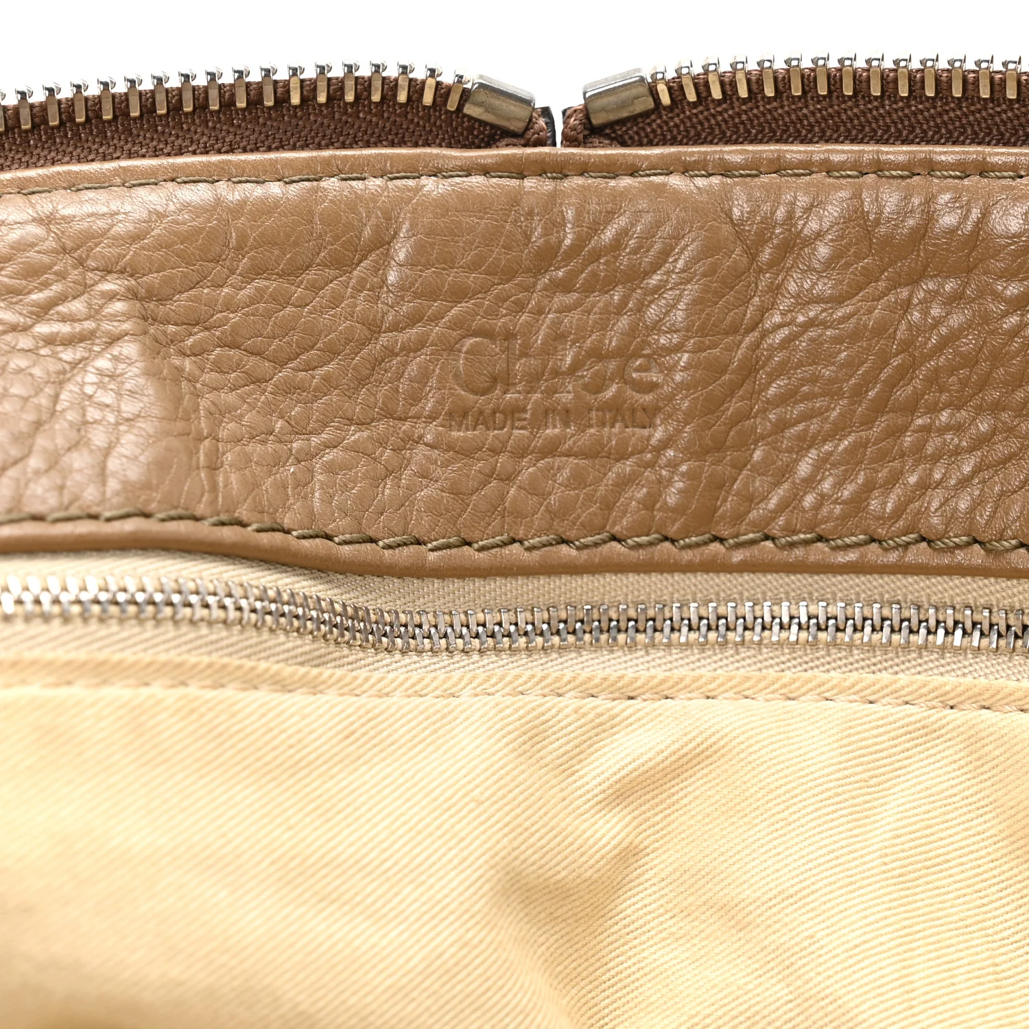 Calfskin Medium Paddington Capsule Satchel Elephant - Image 6