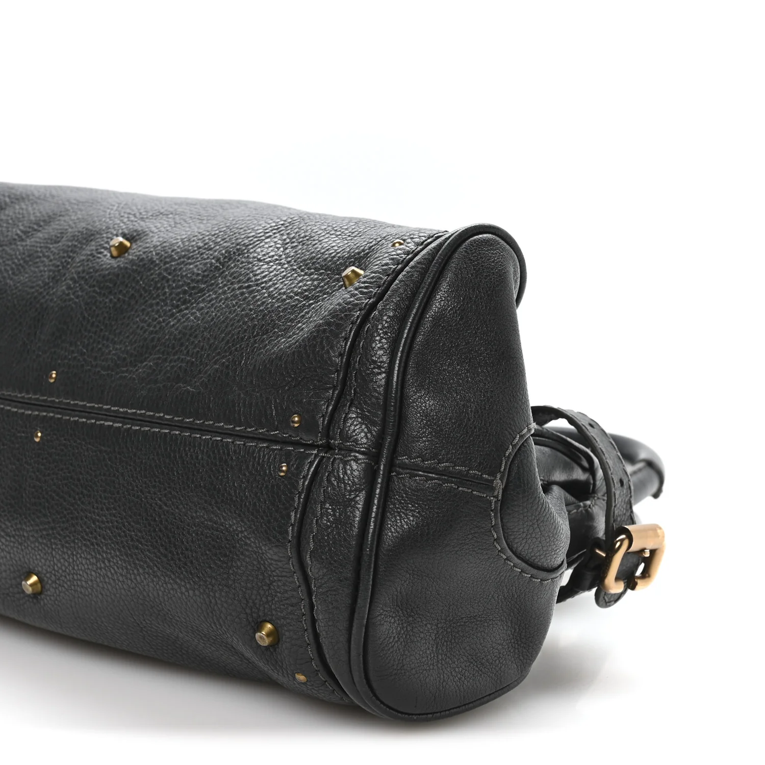 Calfskin Medium Paddington Satchel Bleu Nuit - Image 10