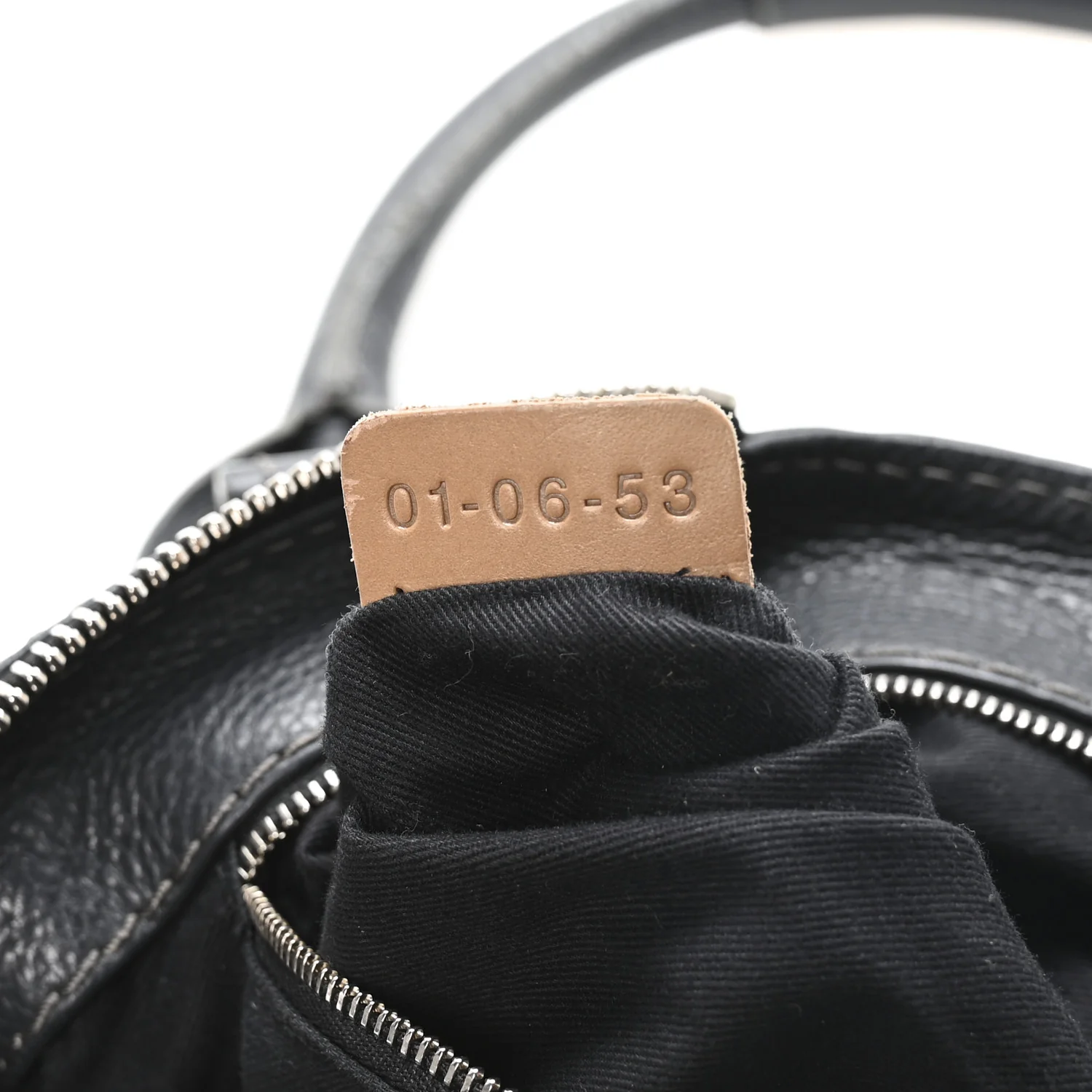 Calfskin Medium Paddington Satchel Bleu Nuit - Image 7