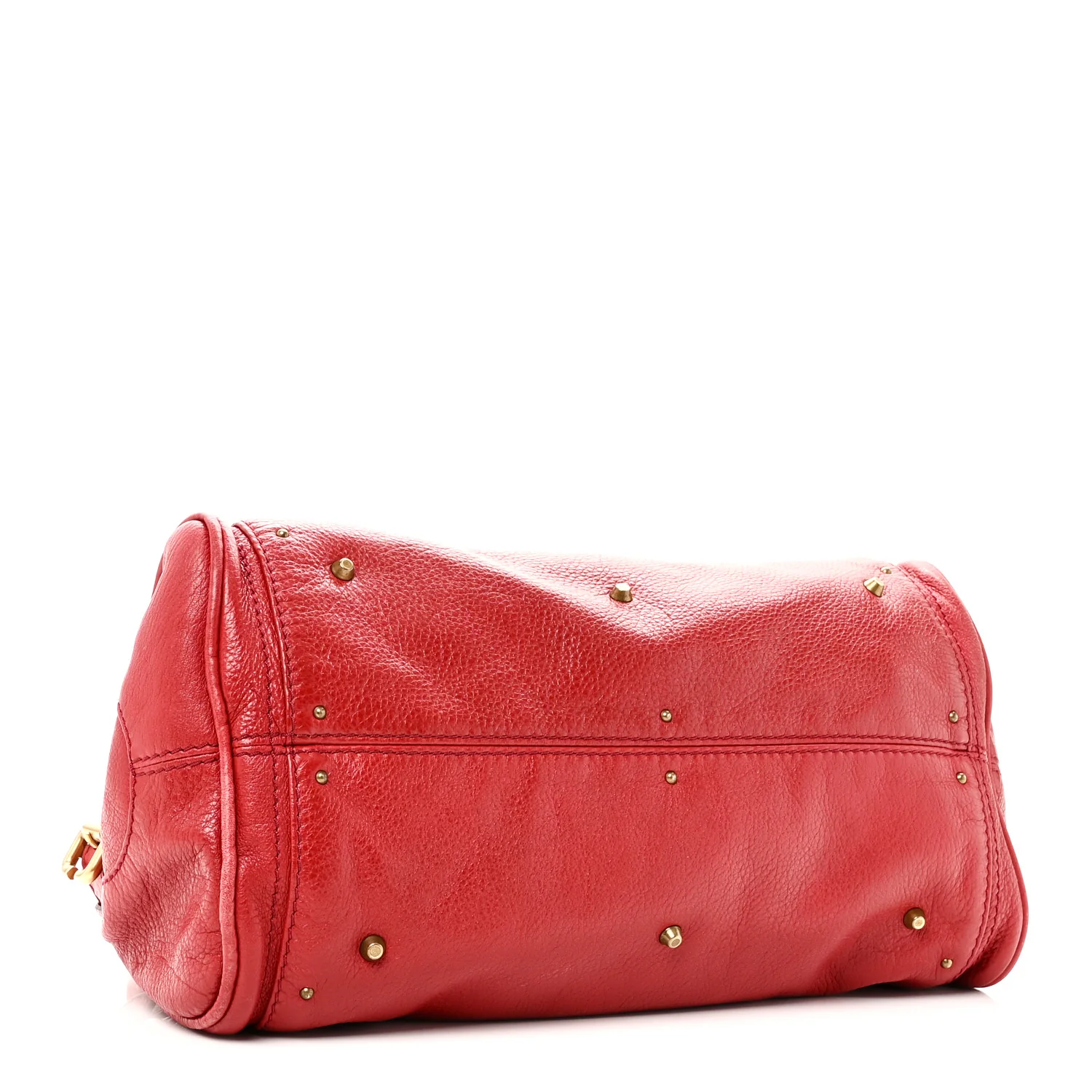 Calfskin Medium Paddington Satchel Red - Image 4