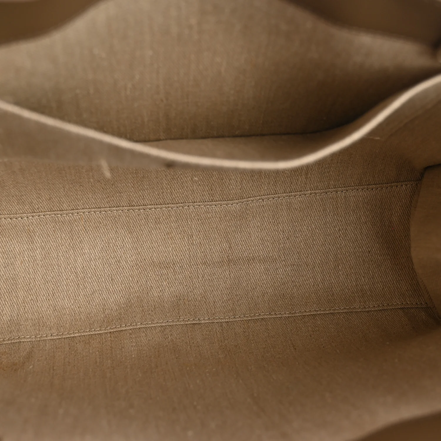 Calfskin Medium Woody Tote Army Green - Image 5