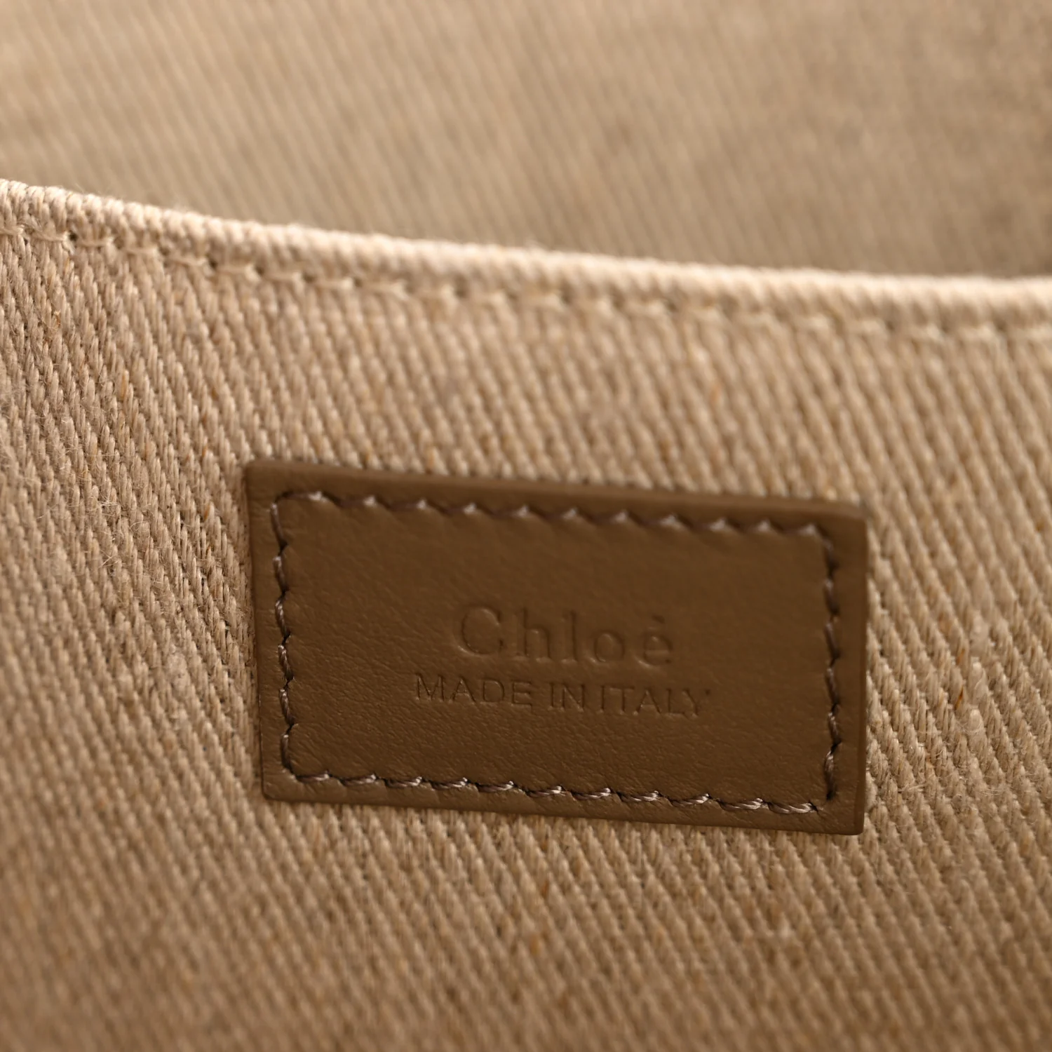 Calfskin Medium Woody Tote Army Green - Image 6