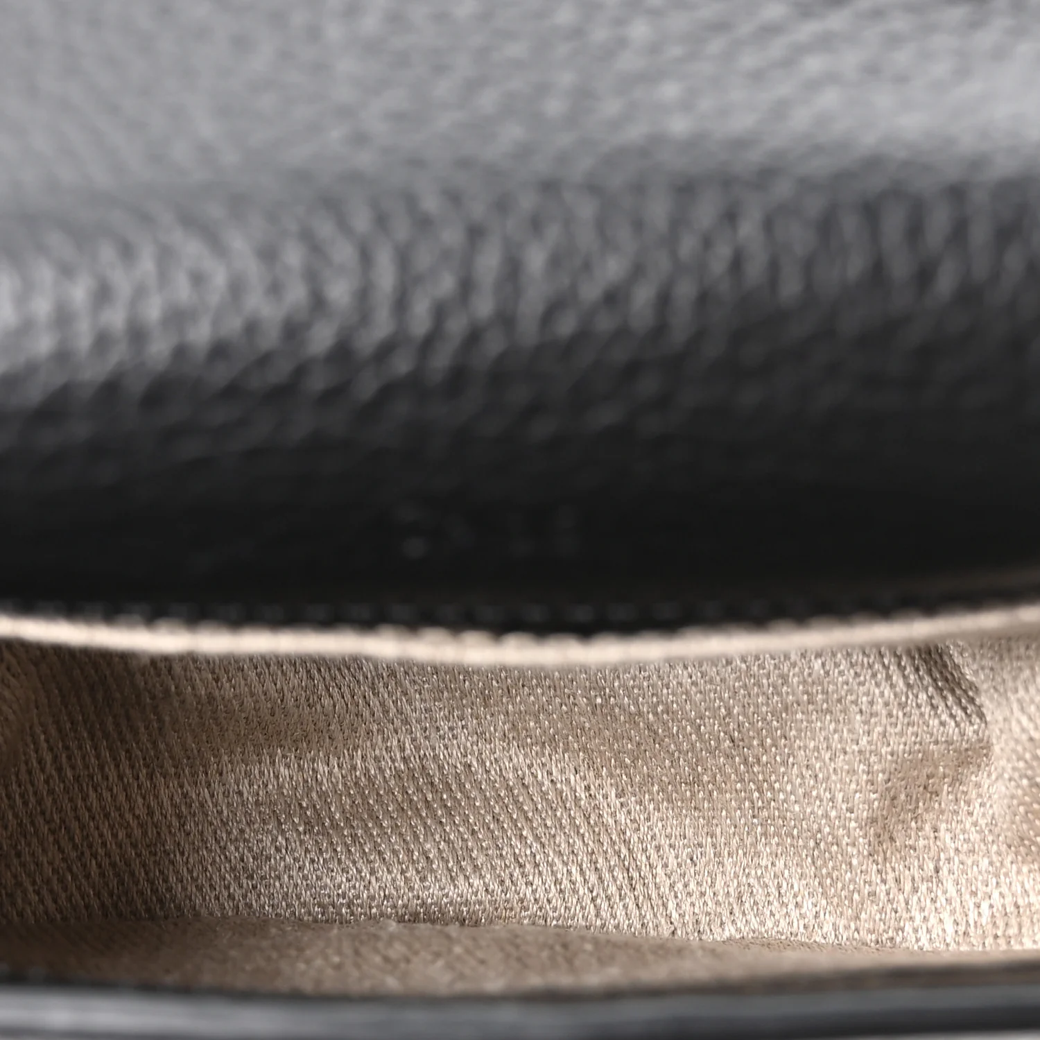 Calfskin Nano Marcie Saddle Bag Black - Image 5