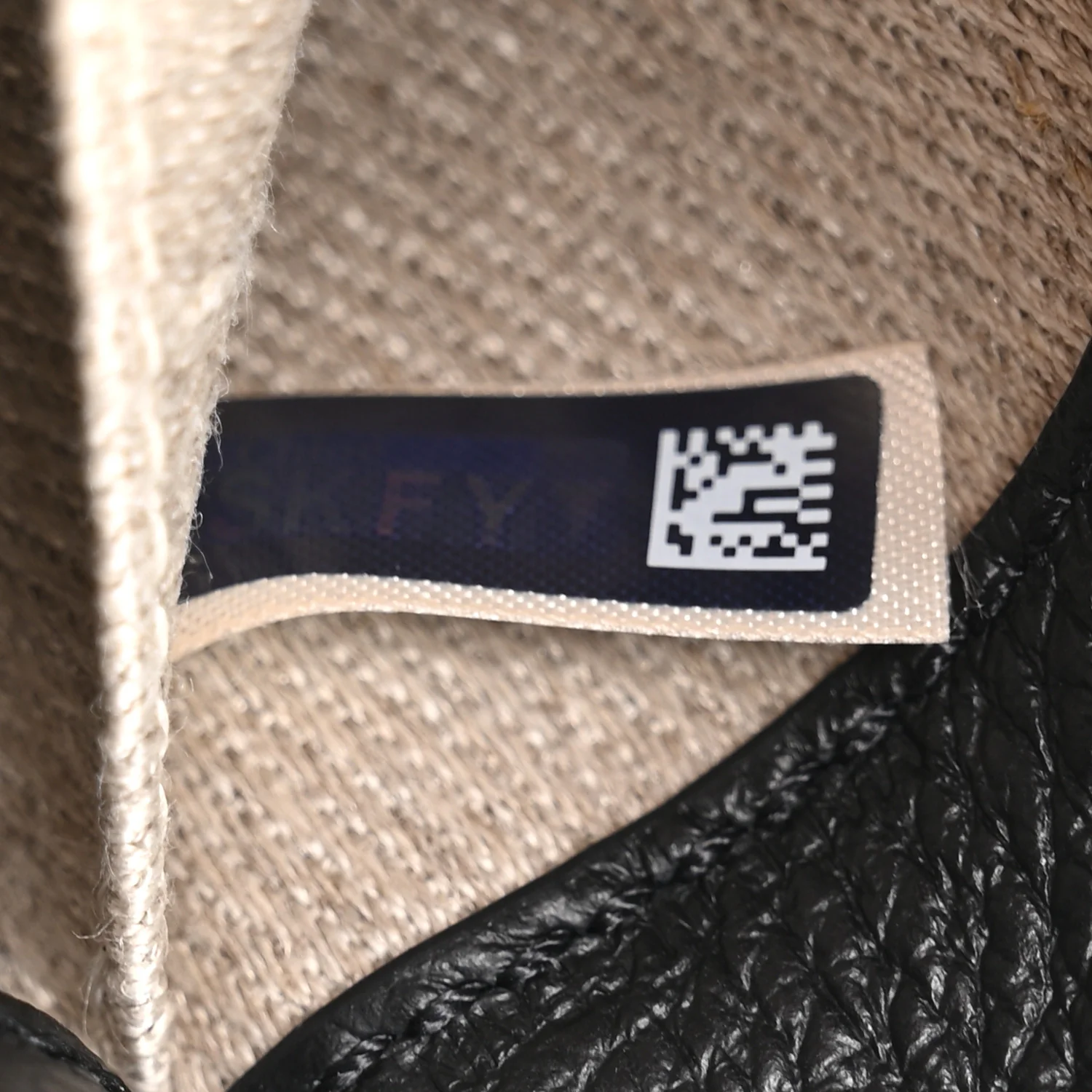 Calfskin Nano Marcie Saddle Bag Black - Image 7