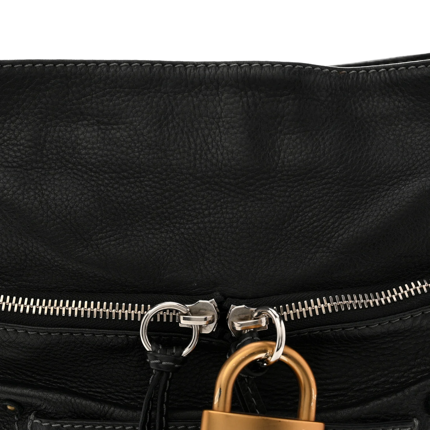 Calfskin Paddington Hobo Black - Image 7
