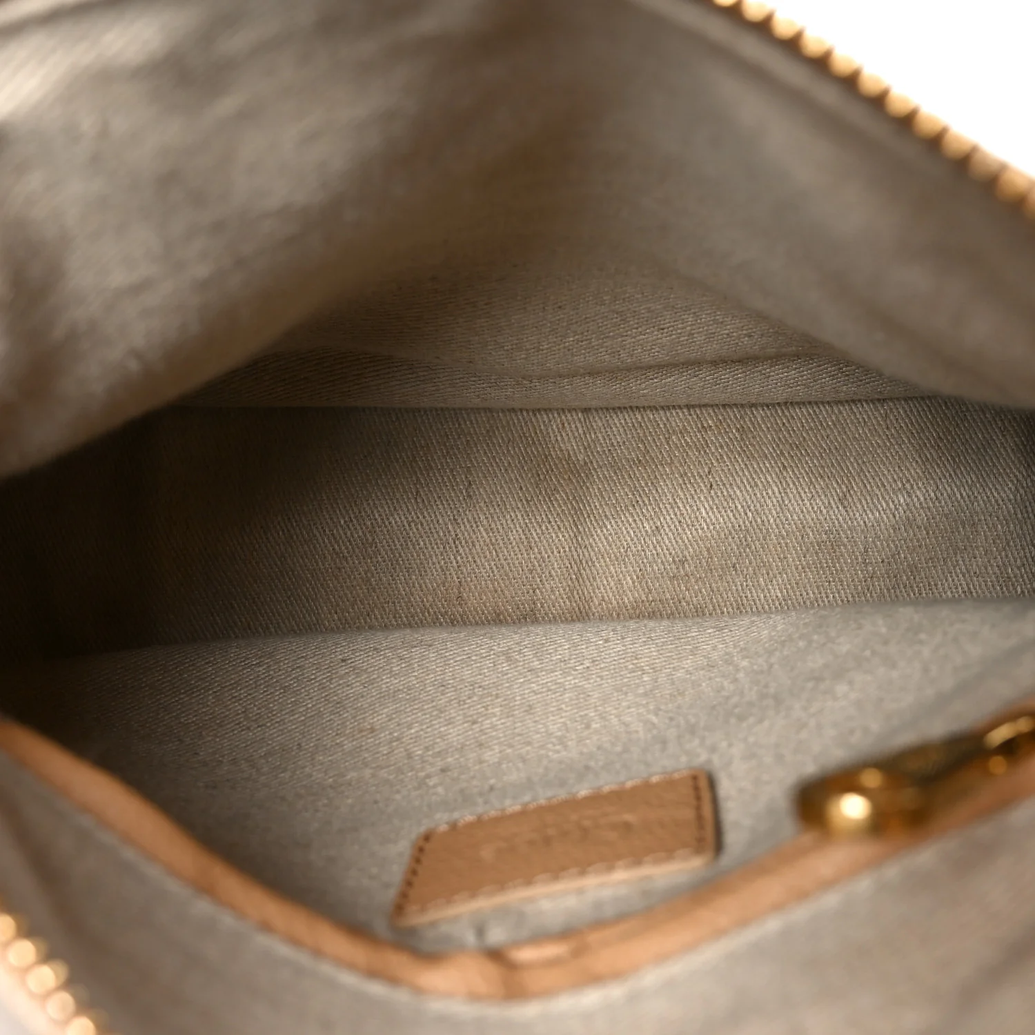 Calfskin Small Marcie Satchel Milky Brown - Image 5