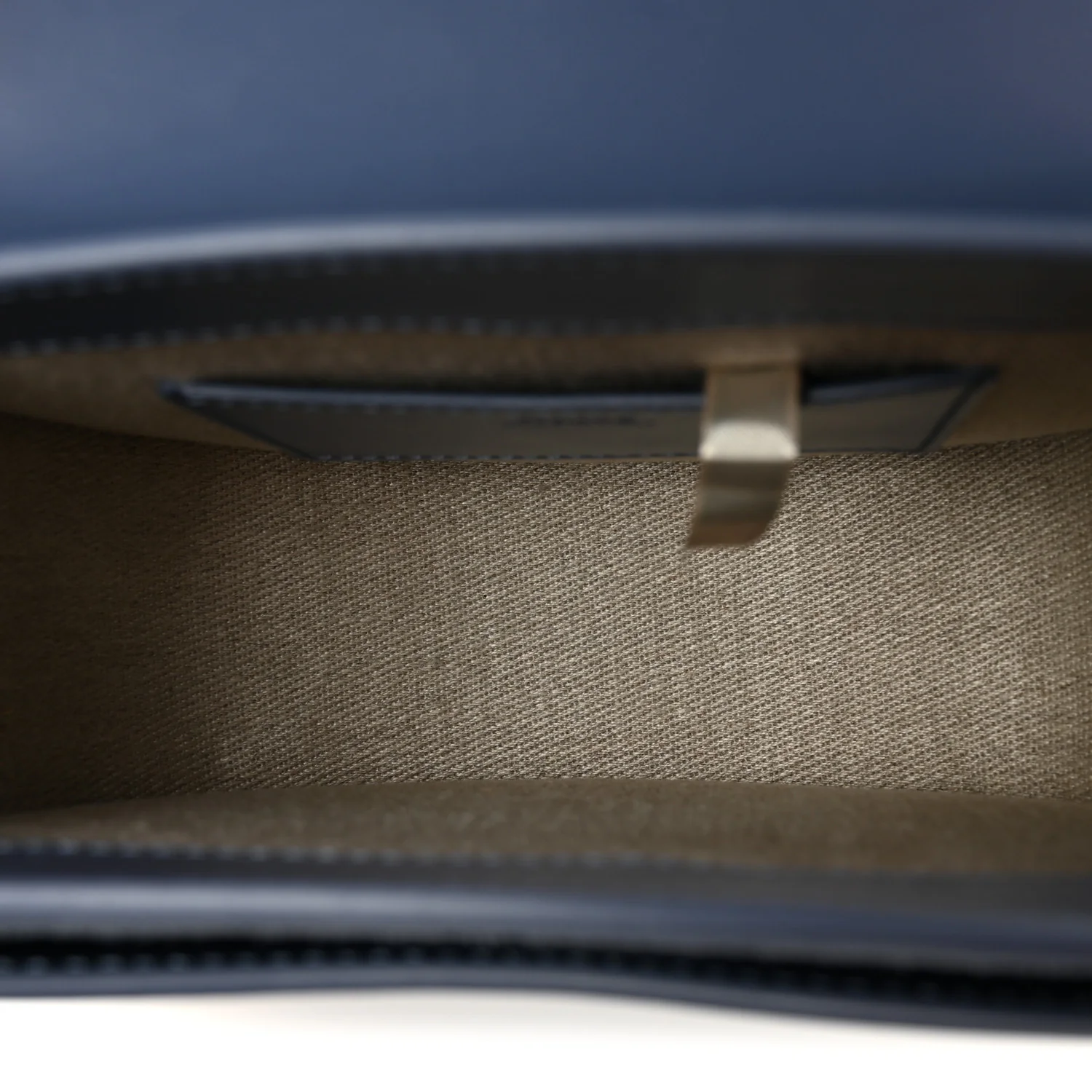 Calfskin Small Tess Bag Deep Ocean Blue - Image 5