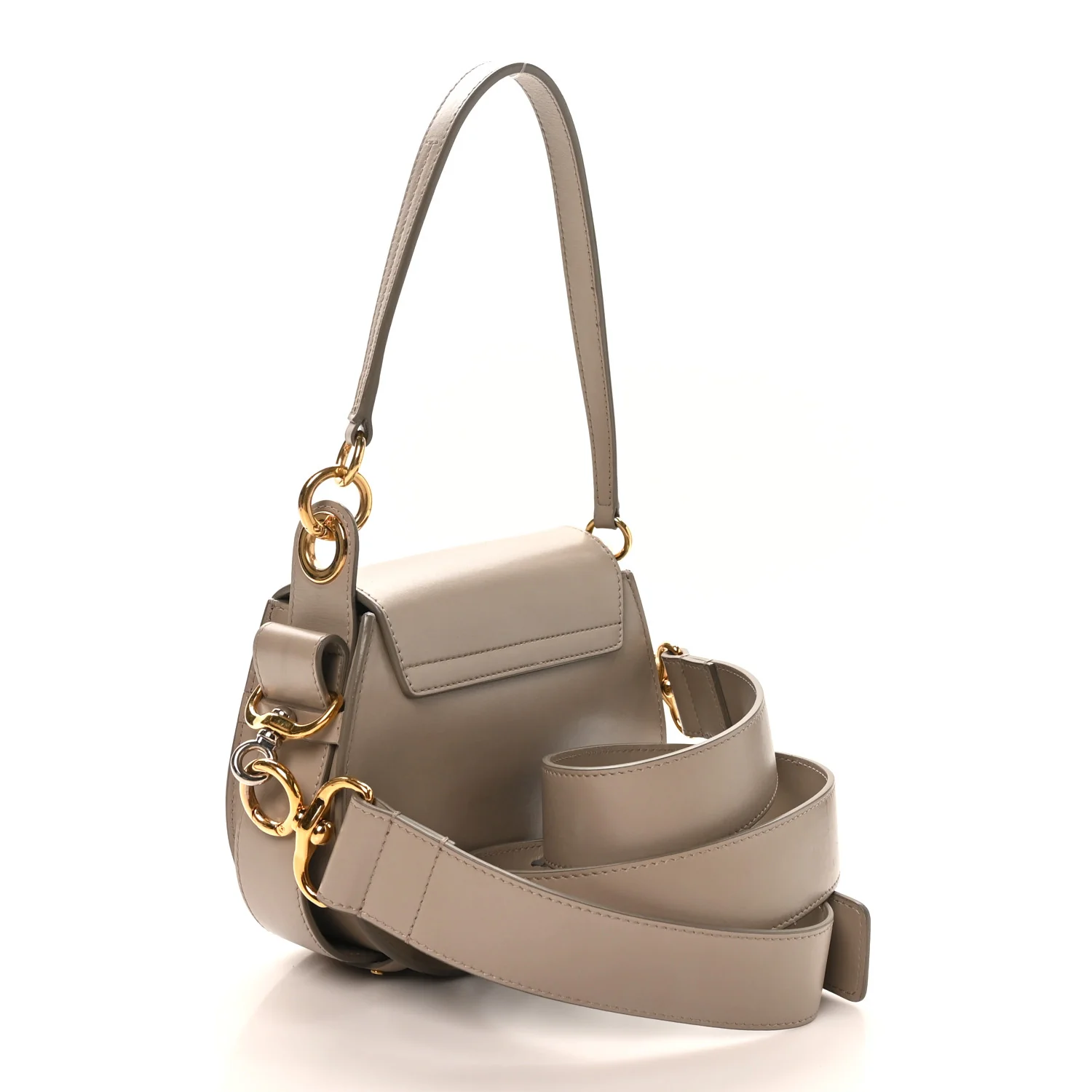 Calfskin Small Tess Bag Motty Grey - Image 3