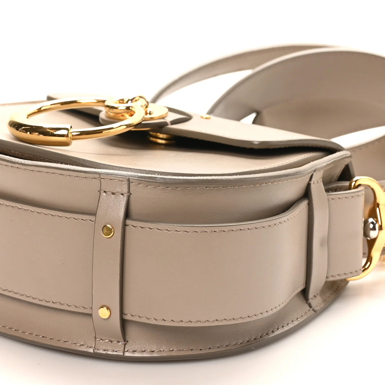 Calfskin Small Tess Bag Motty Grey - Image 9