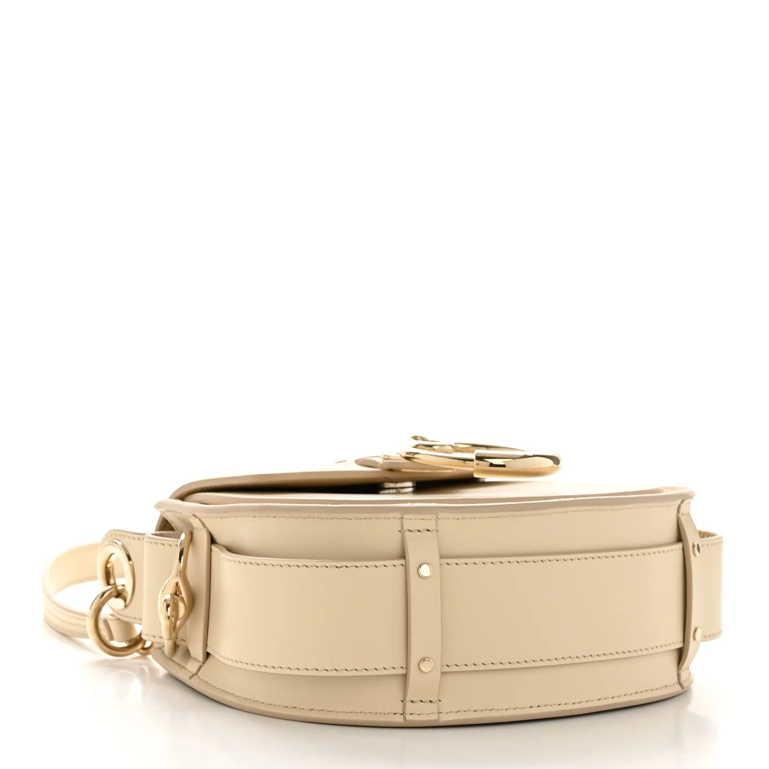 Calfskin Small Tess Bag Sweet Beige - Image 4