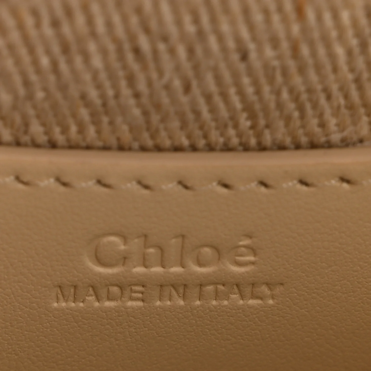 Calfskin Small Tess Bag Sweet Beige - Image 6